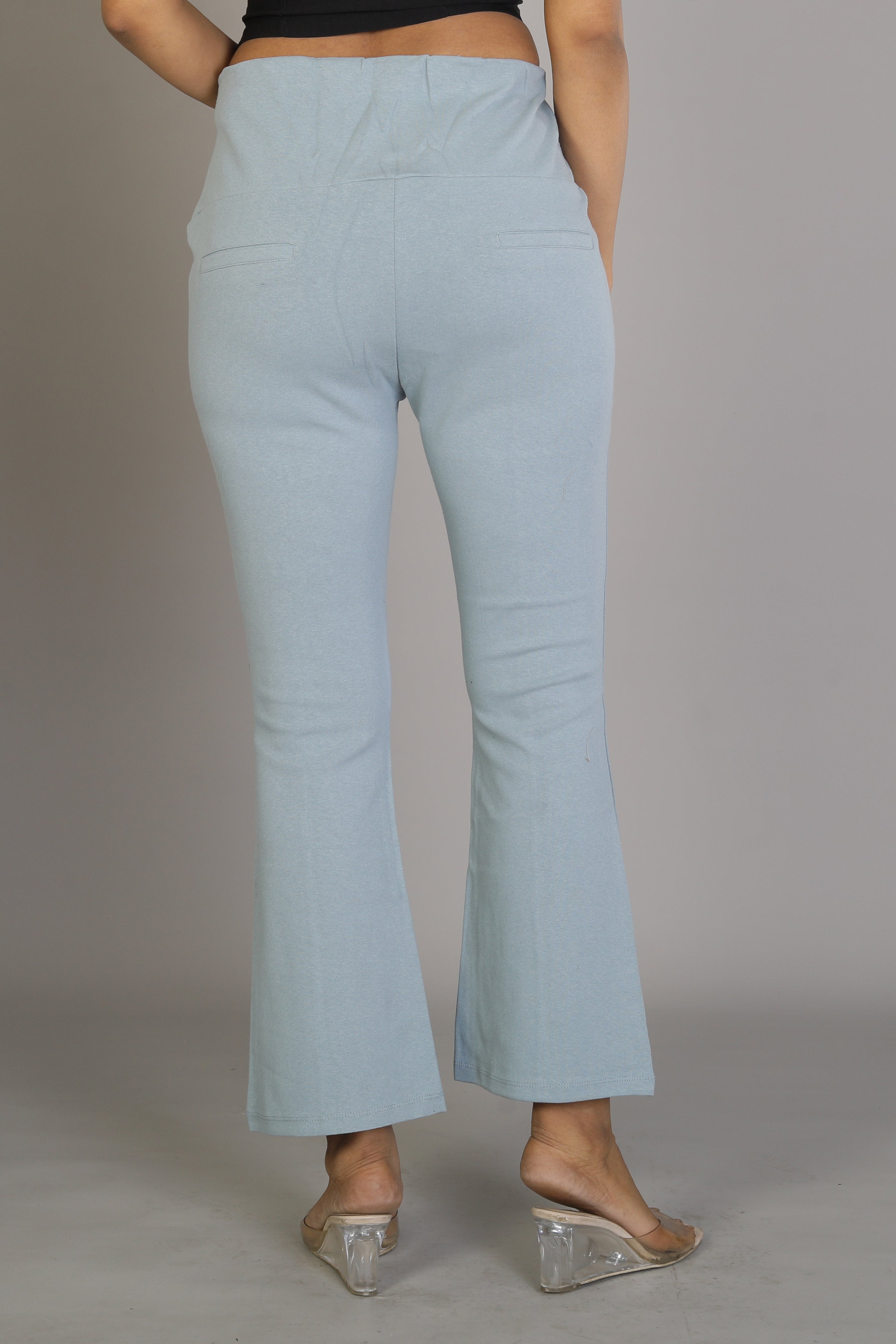 Women's Solid Blue Jeggings - Keya Seth Exclusive