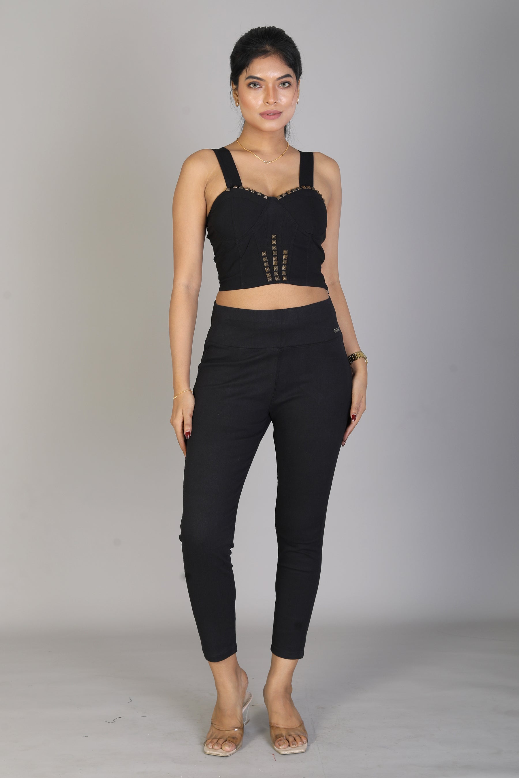 Women's Trendy Black Jeggings - Keya Seth Exclusive