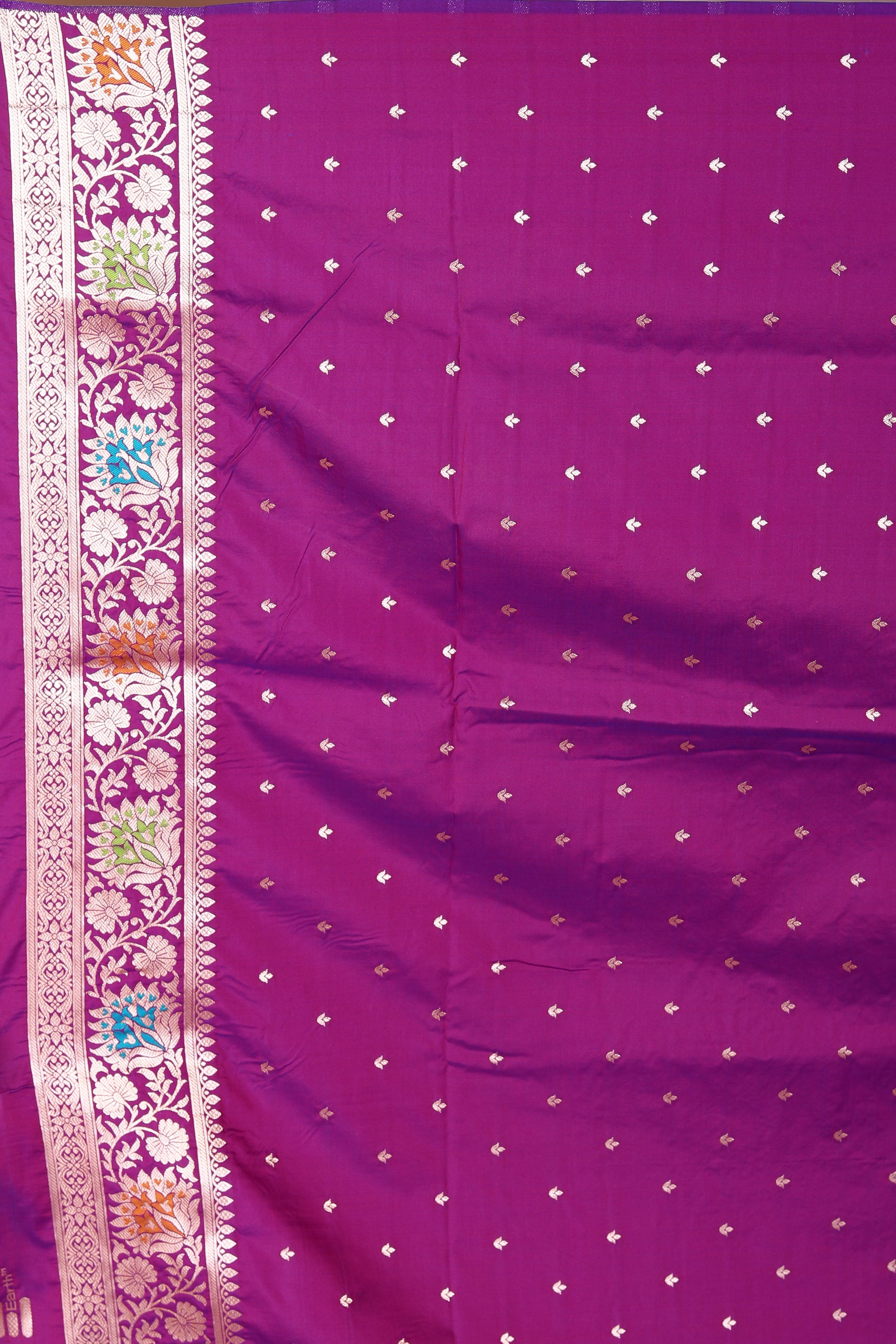 Purple Blended Mashru Silk Saree - Keya Seth Exclusive