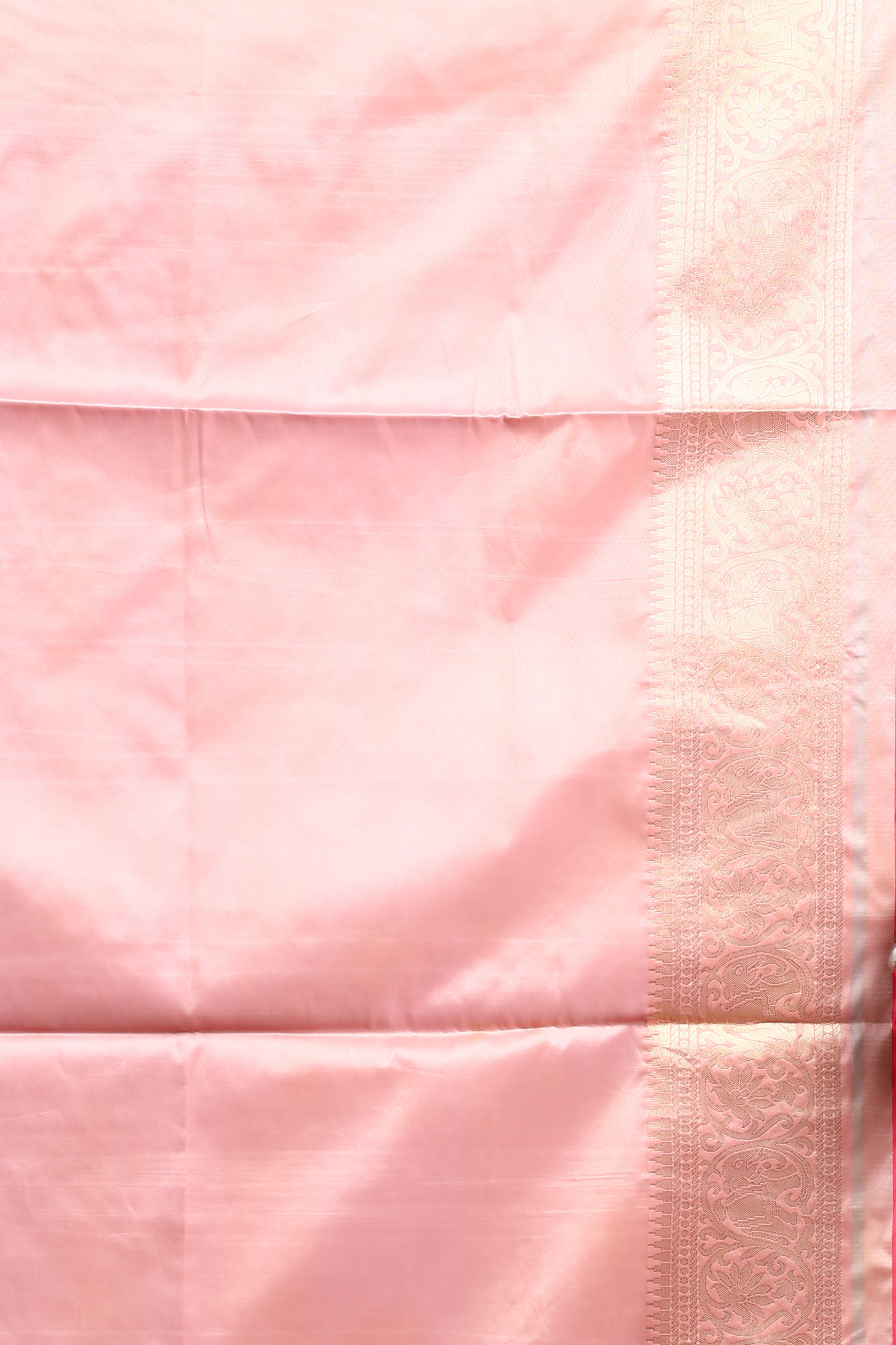 Pink Blended Silk Saree