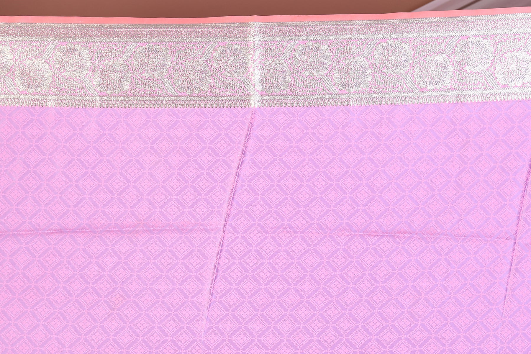 Mauve Blended Satin Silk Saree - Keya Seth Exclusive