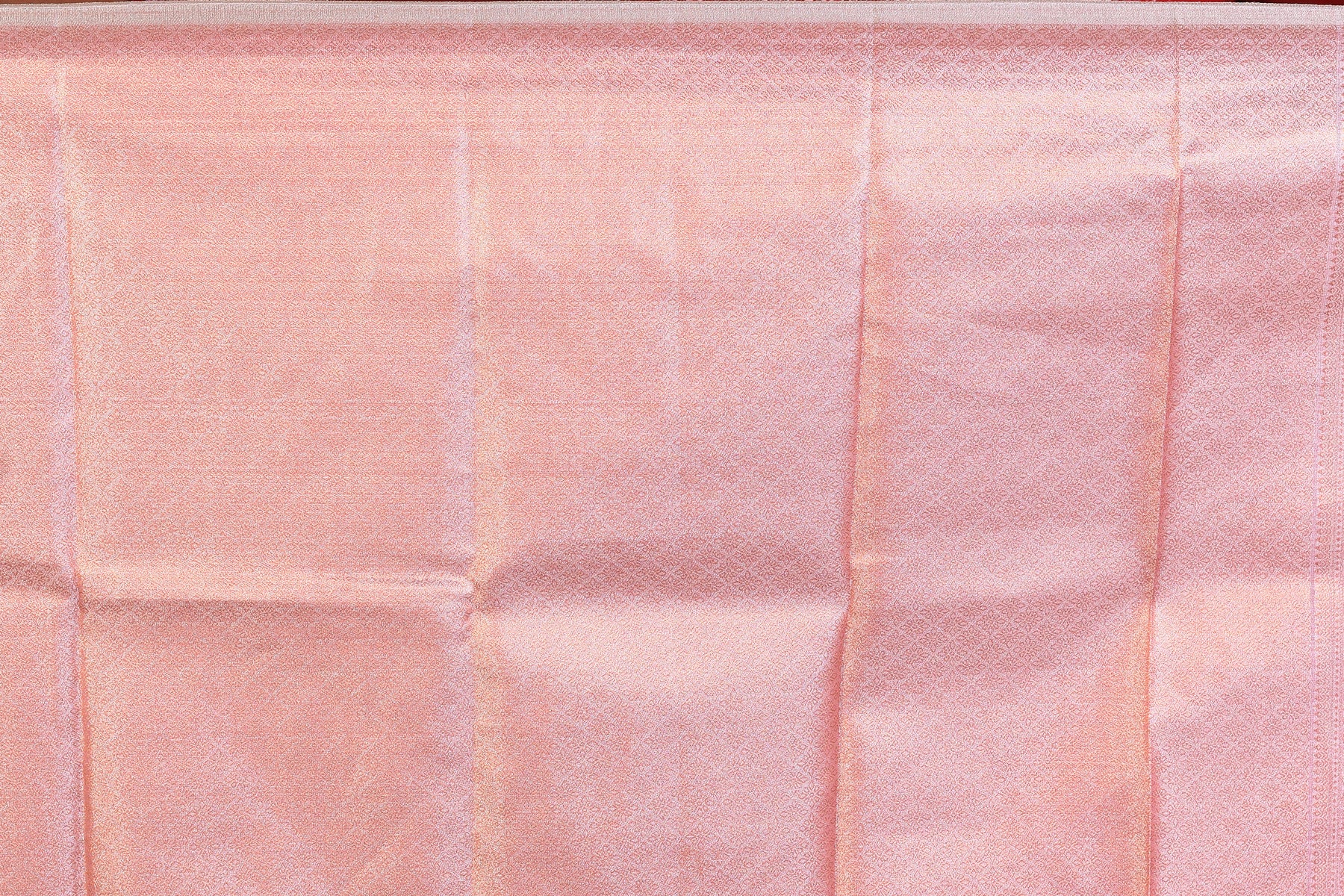 Peach Blended Crushed Tissue Saree - Keya Seth Exclusive