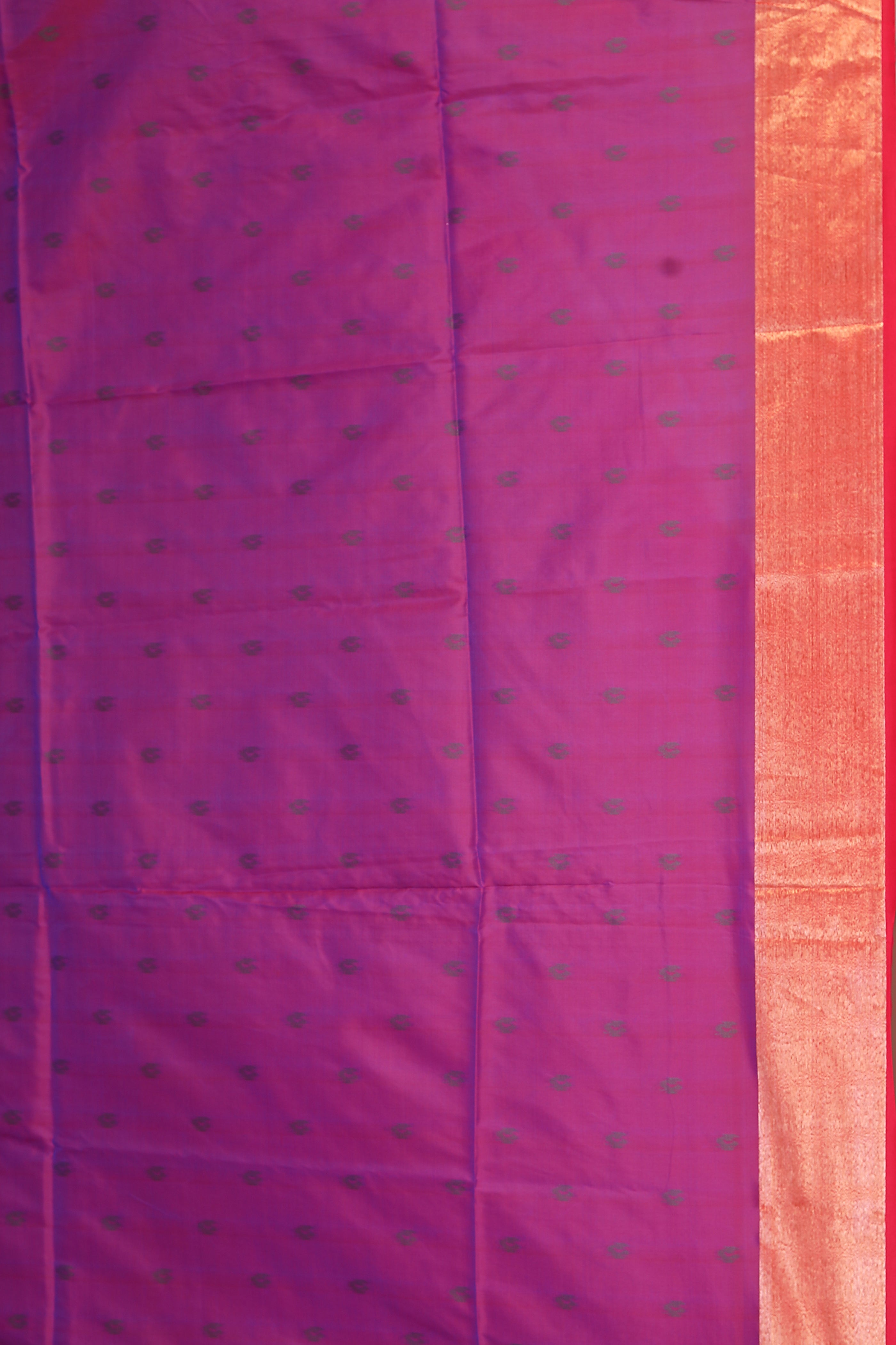 Dual Tone Blue Blended Bangalore Silk Saree - Keya Seth Exclusive