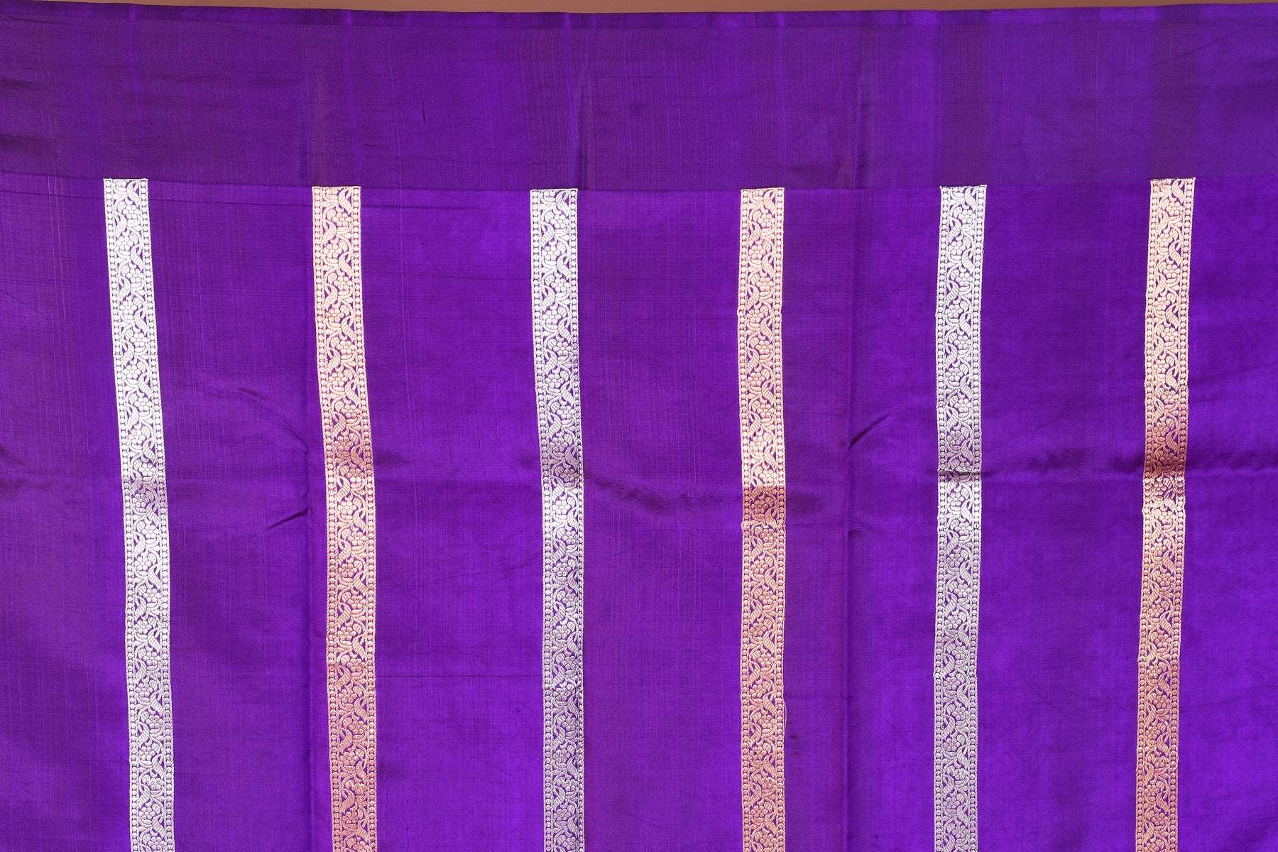 Violet Pure Katan Saree - Keya Seth Exclusive