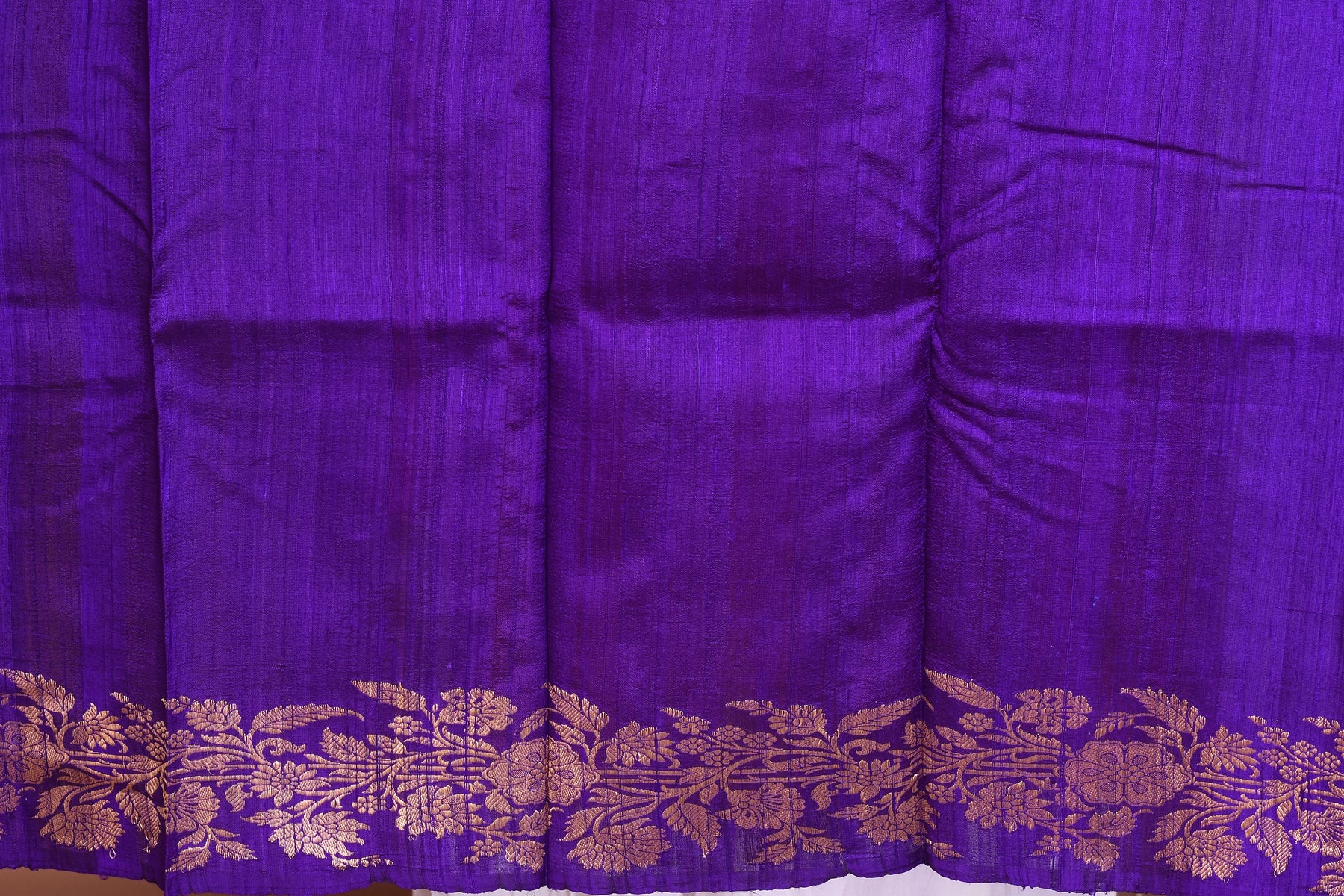 Violet Pure Tussar Saree - Keya Seth Exclusive