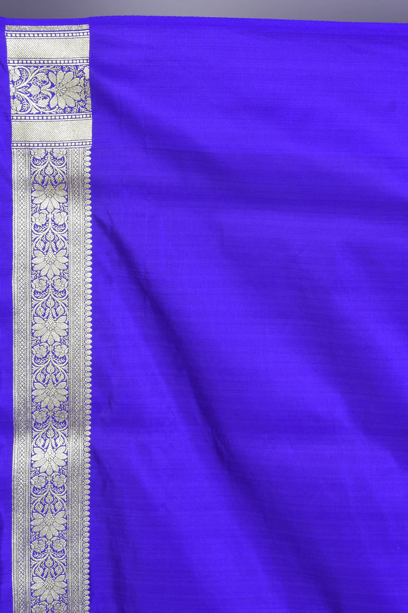 Orange Banarasi Saree with Blouse Piece - Keya Seth Exclusive