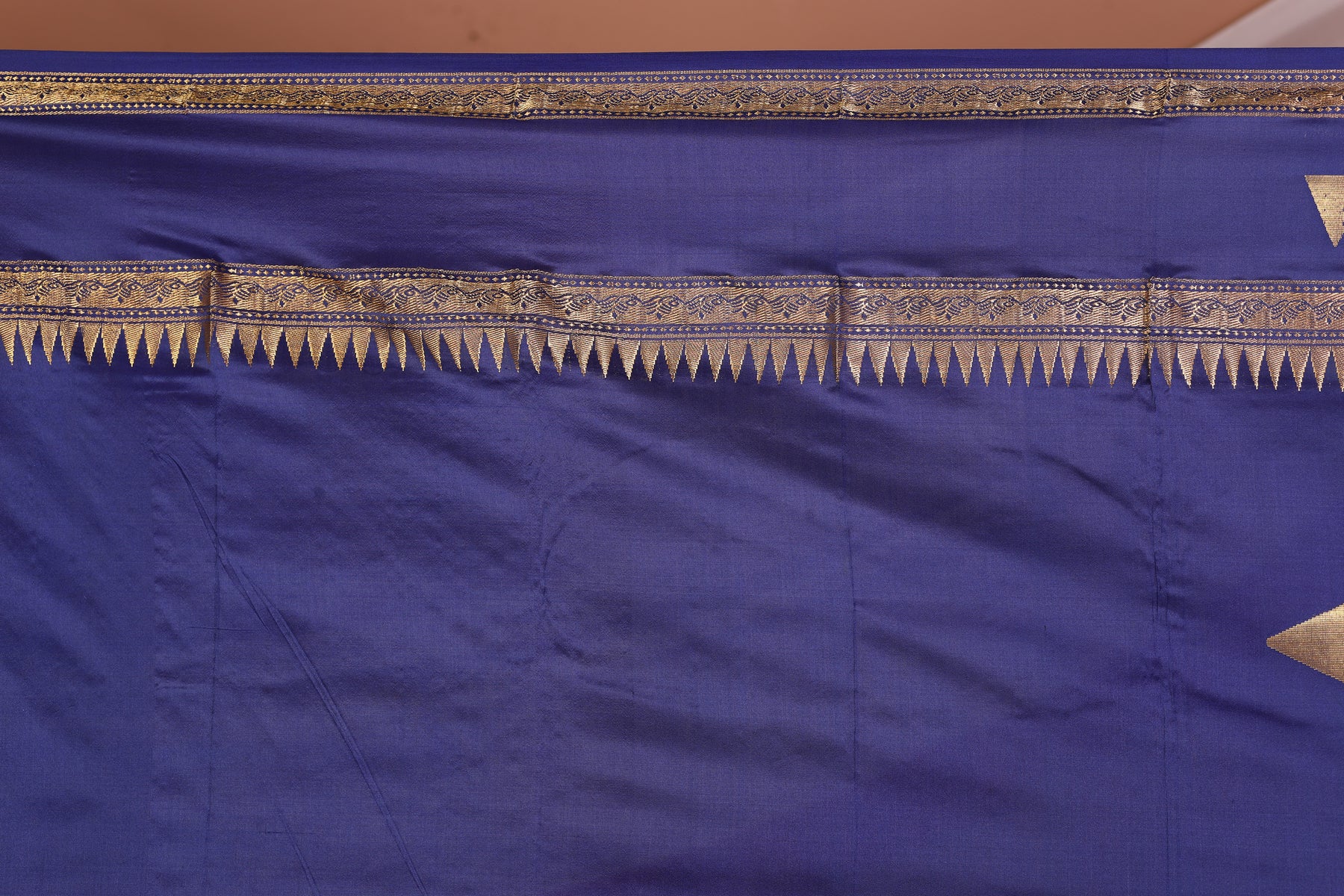 Bright Pink Pure Kanjivaram Silk Saree - Keya Seth Exclusive