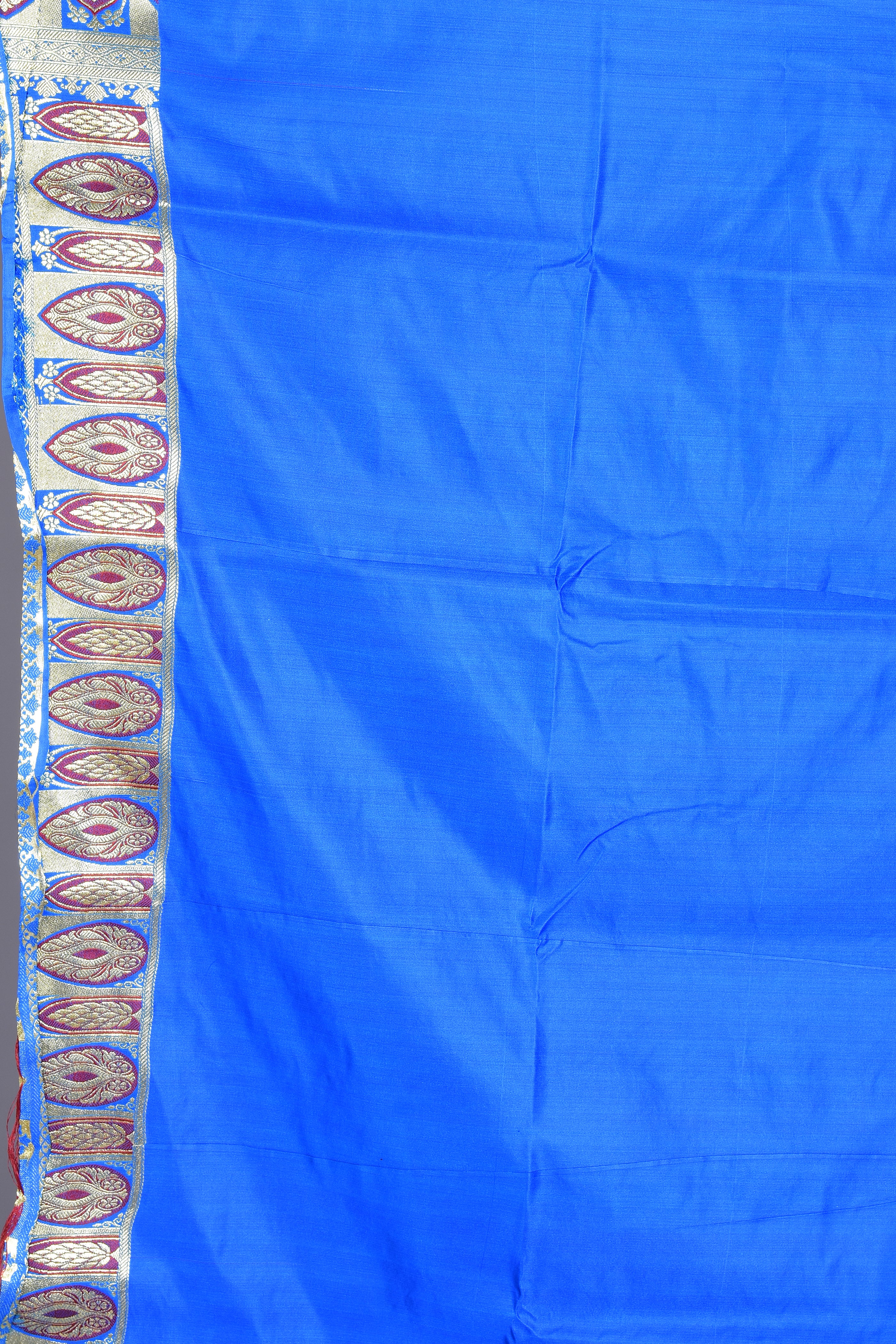 Blue Banarasi Saree with Blouse Piece - Keya Seth Exclusive