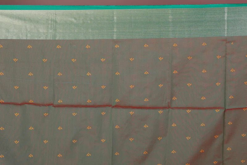 Red Blended Bangalore Silk Saree - Keya Seth Exclusive