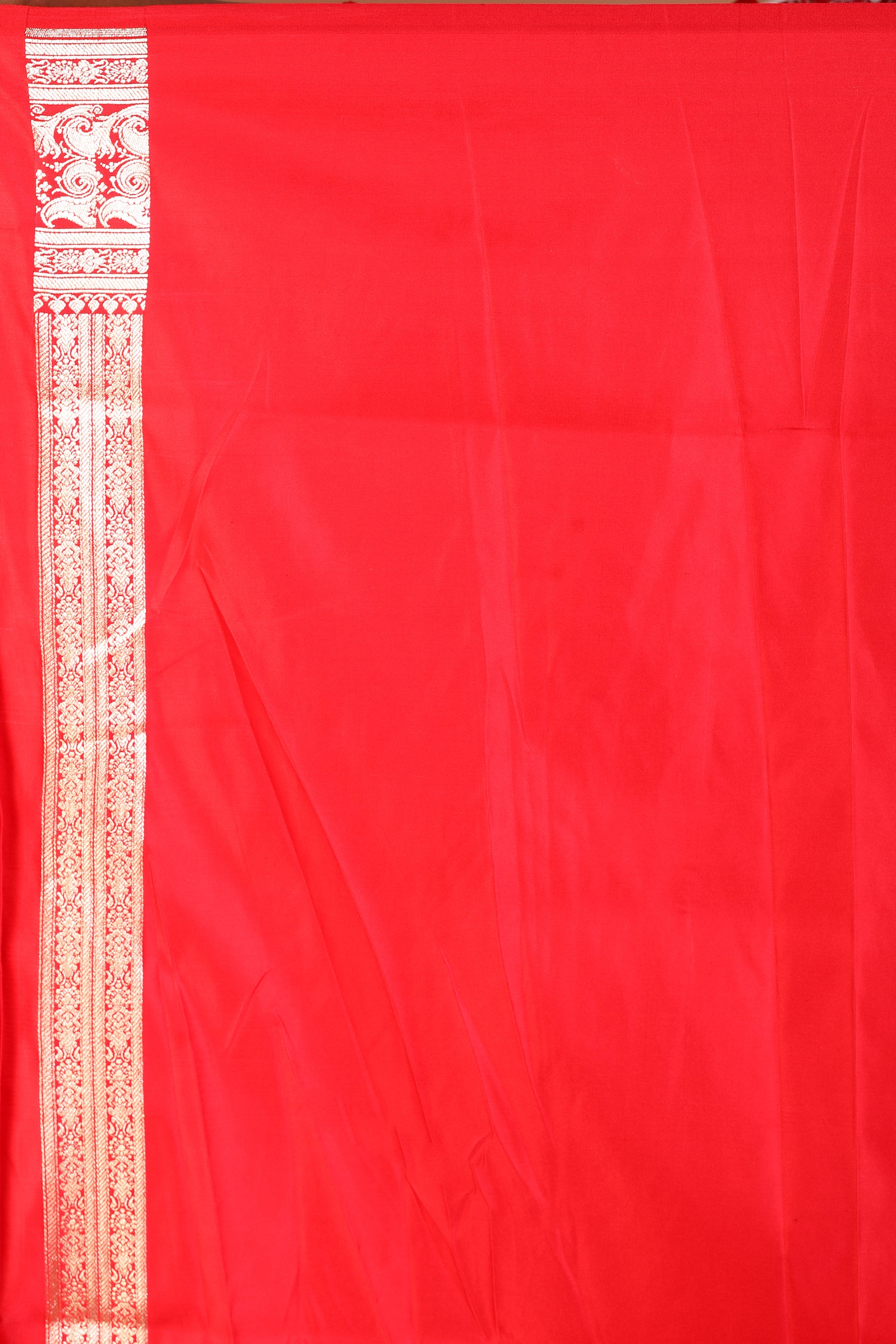 Red Blended Banarasi Saree - Keya Seth Exclusive