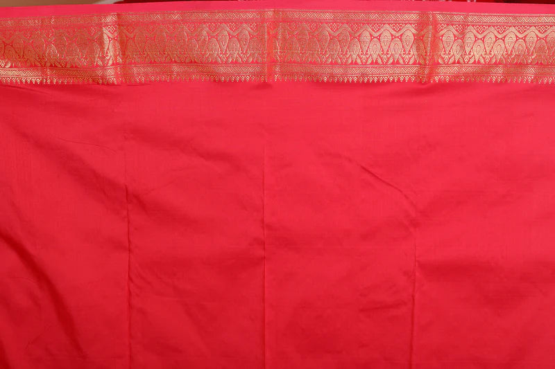 Pink Blended Kanjivaram Silk Saree - Keya Seth Exclusive