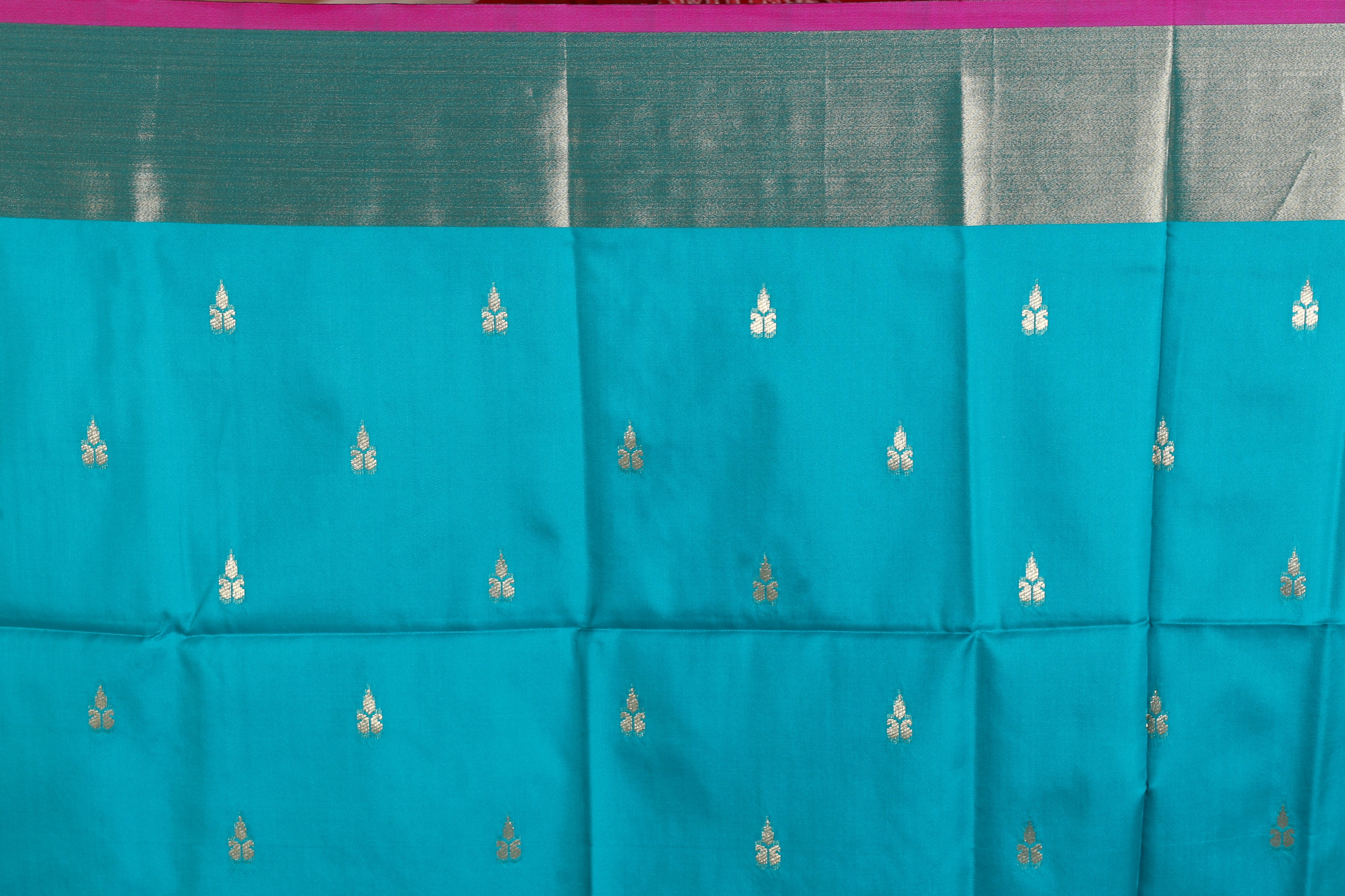 Green Blended Handloom Saree - Keya Seth Exclusive