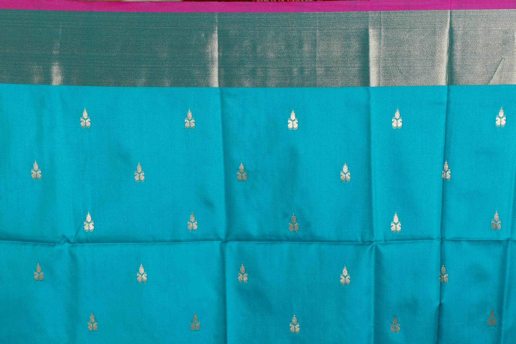 Green Blended Handloom Saree - Keya Seth Exclusive
