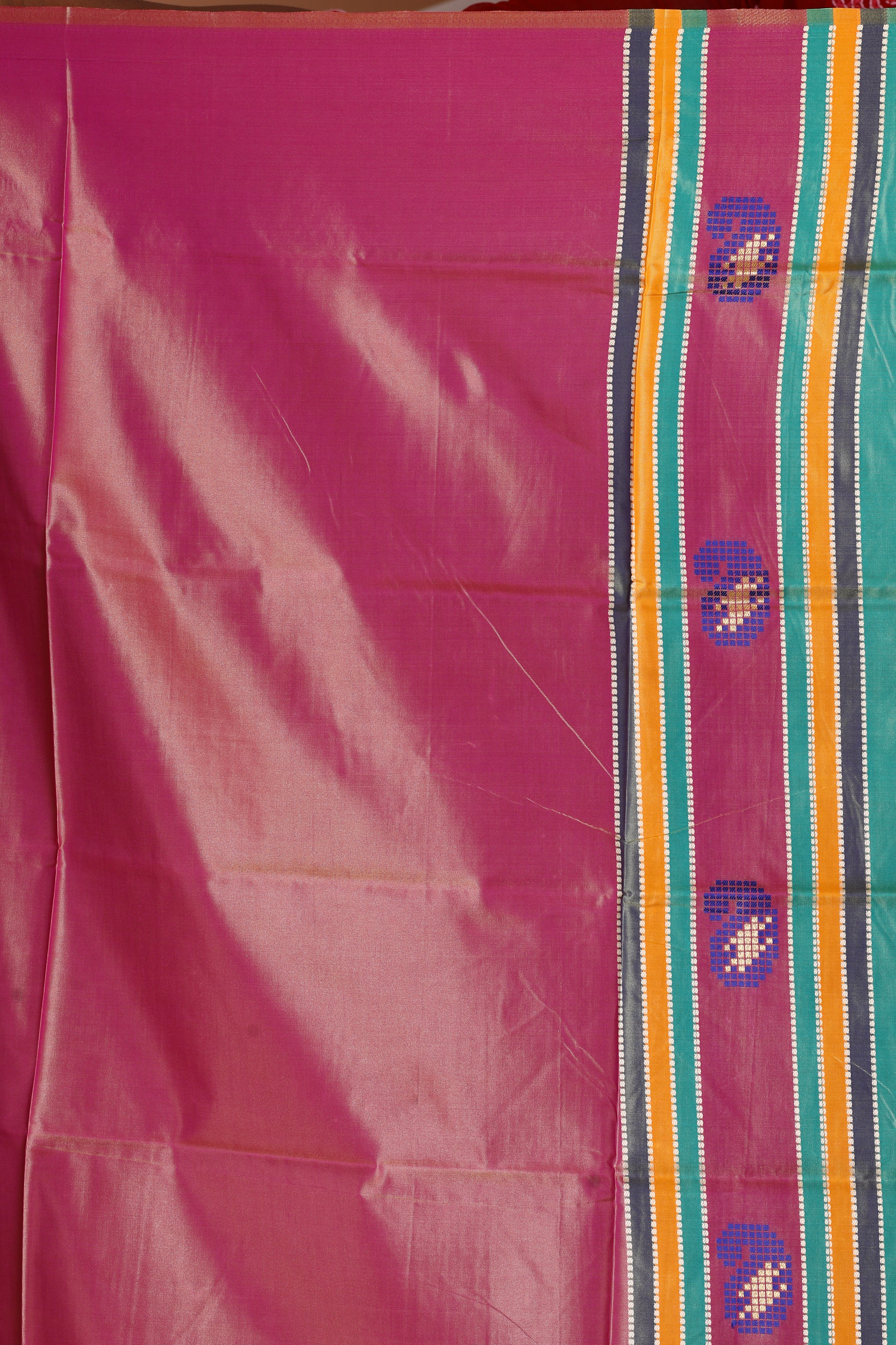 Sea Green Blended Handloom Saree - Keya Seth Exclusive