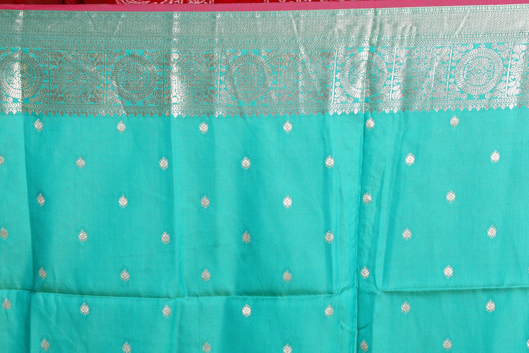 Green Blended Handloom Ikkat Silk Saree - Keya Seth Exclusive