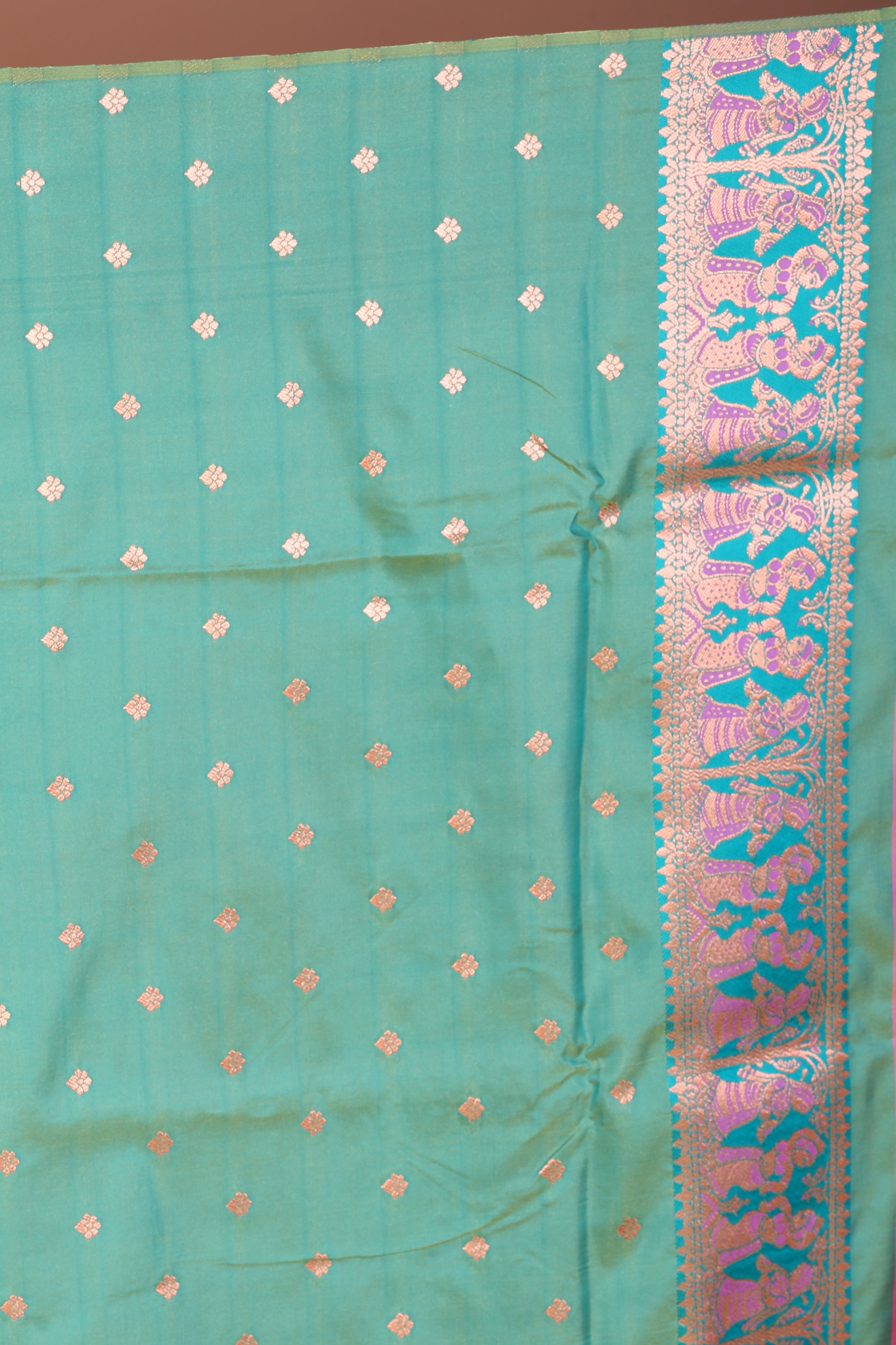 Pink Blended Baluchari Saree - Keya Seth Exclusive