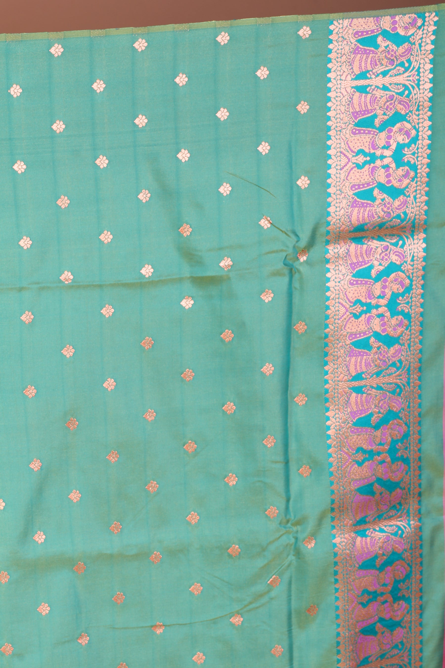 Pink Blended Baluchari Saree - Keya Seth Exclusive