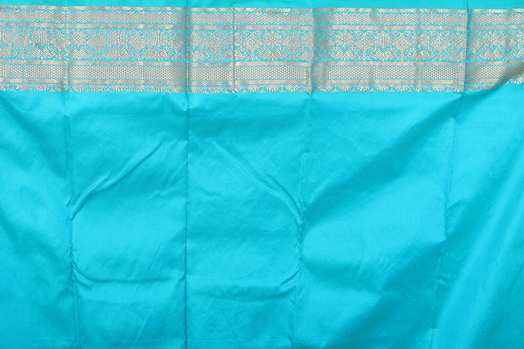 Sea Green Pure Kanjivaram Saree - Keya Seth Exclusive