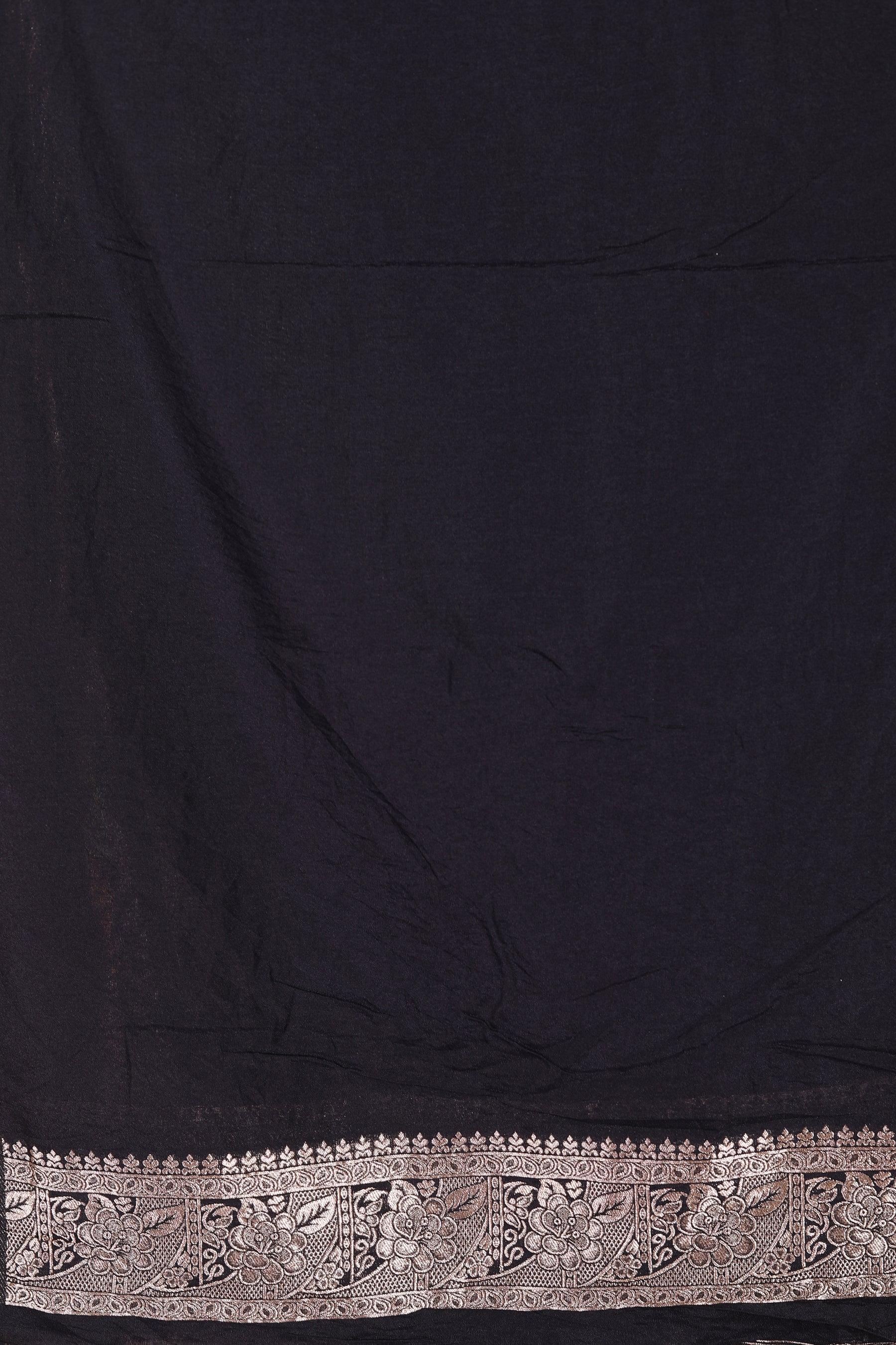 Black Blended Khaddi Saree - Keya Seth Exclusive