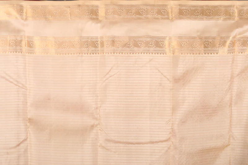 Maroon Pure Kanjivaram Saree - Keya Seth Exclusive