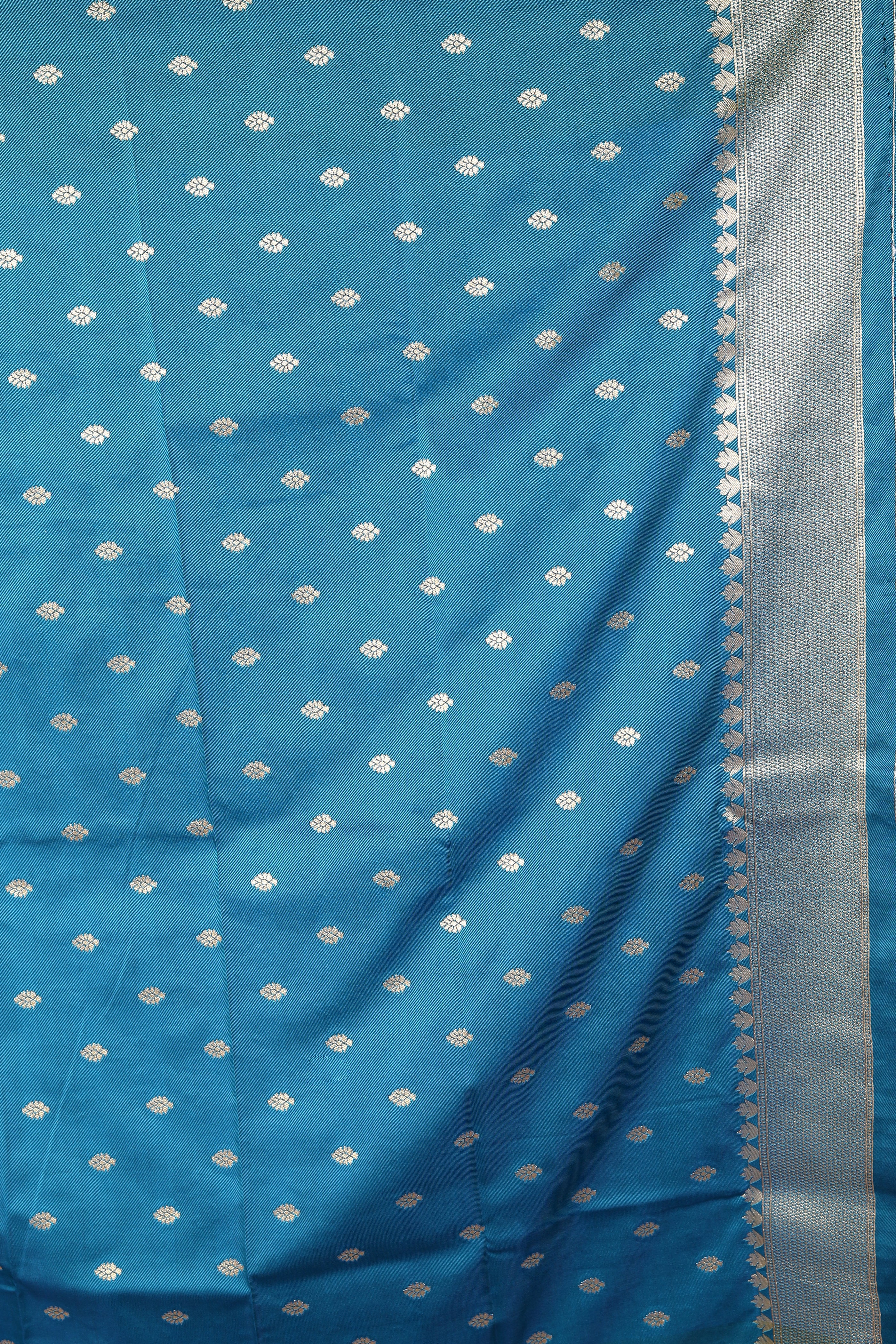 Light Purple Blended Katan Silk Saree - Keya Seth Exclusive