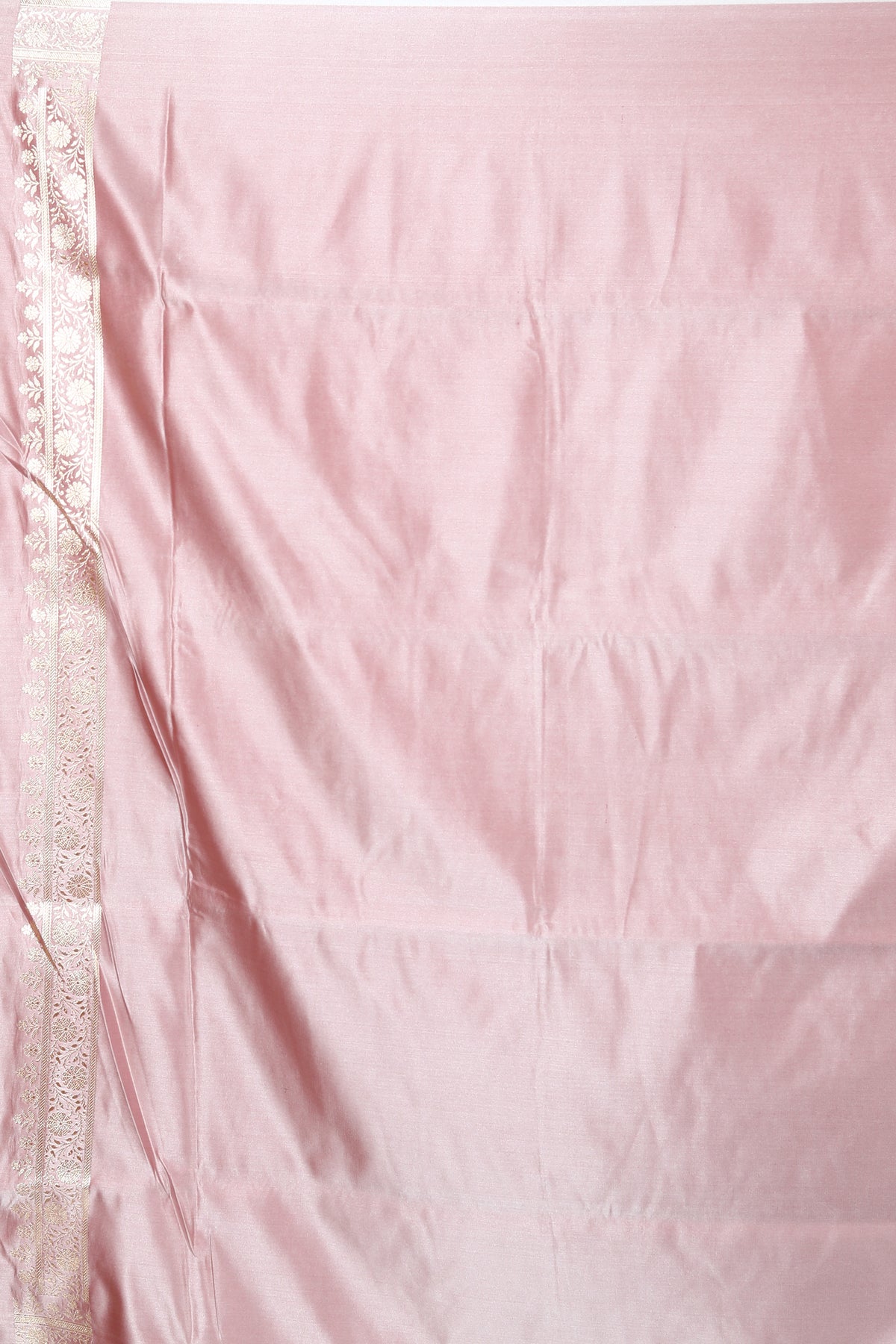 Pink Blended Pashmina Silk Saree