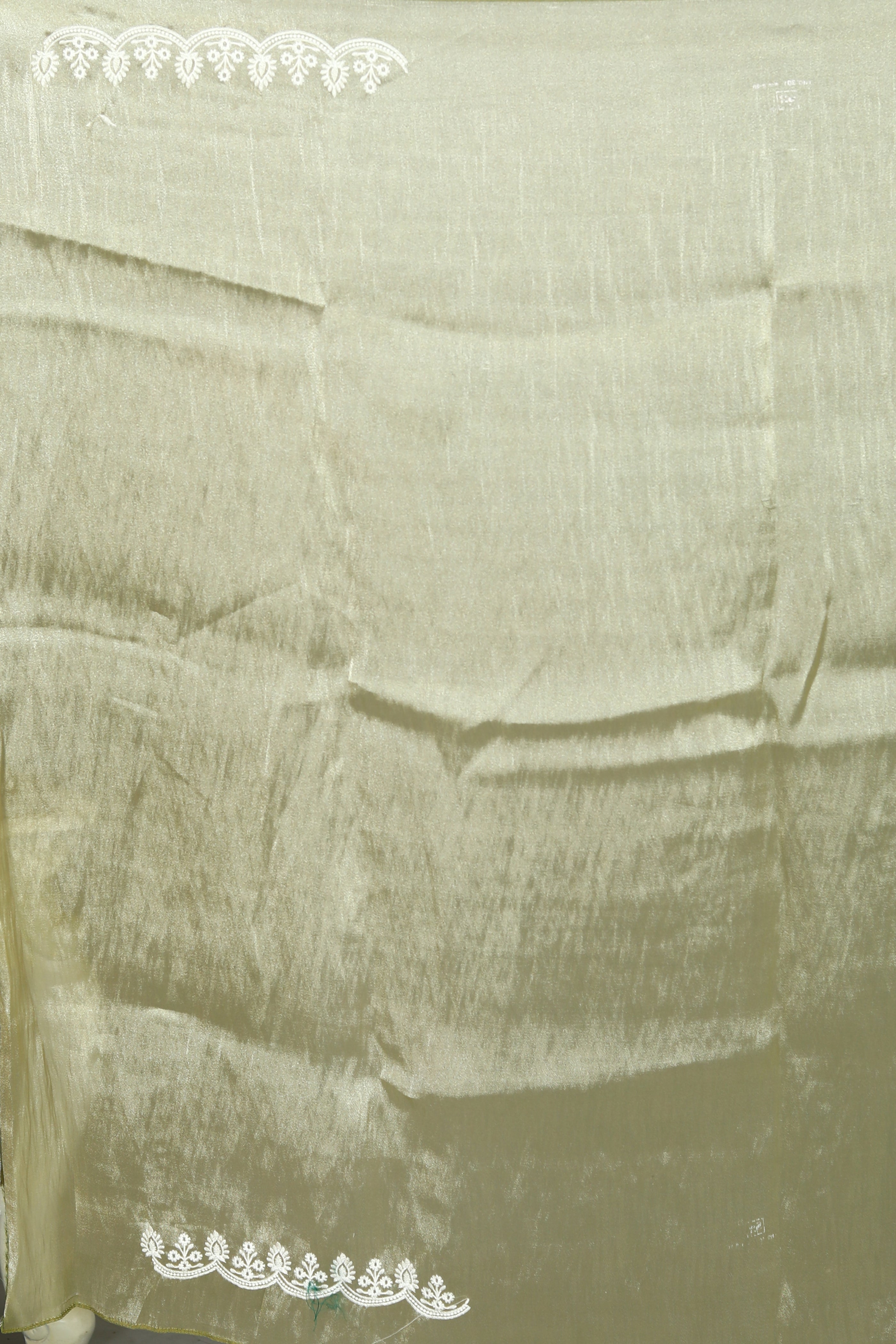 Light Green Blended Organza Saree