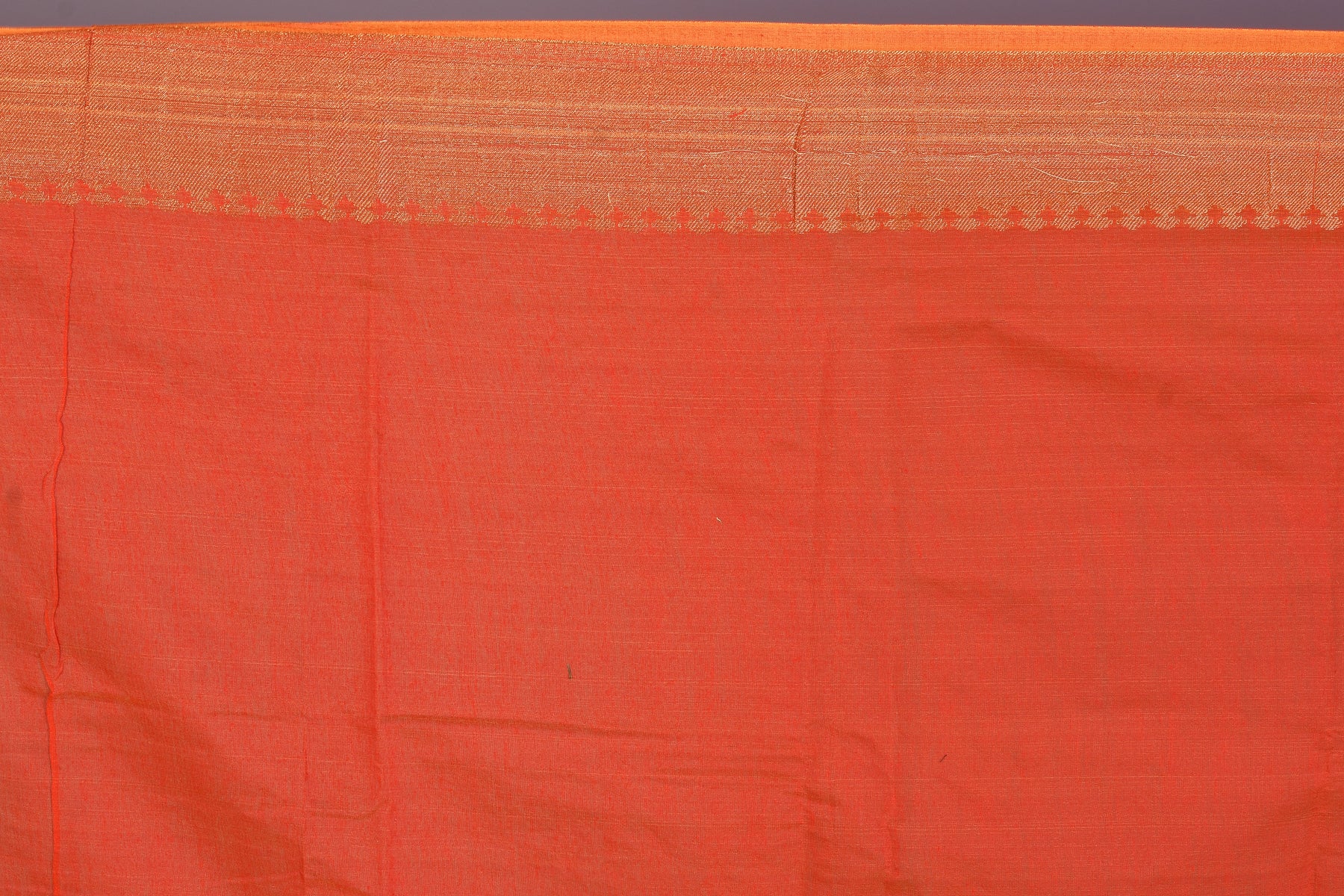 Fancy Orange Silk Saree with Threadwork - Keya Seth Exclusive