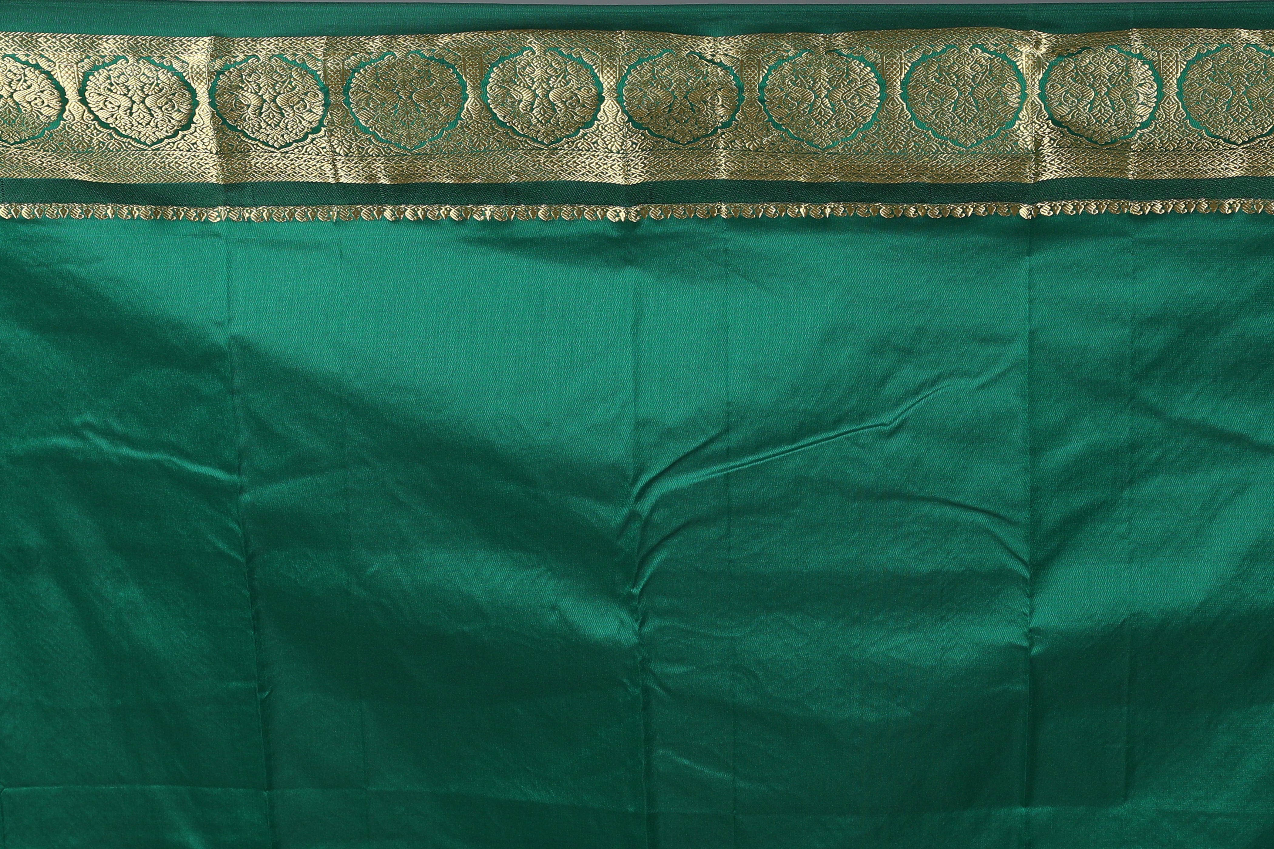 Grey Blended Kanjivaram Silk Saree