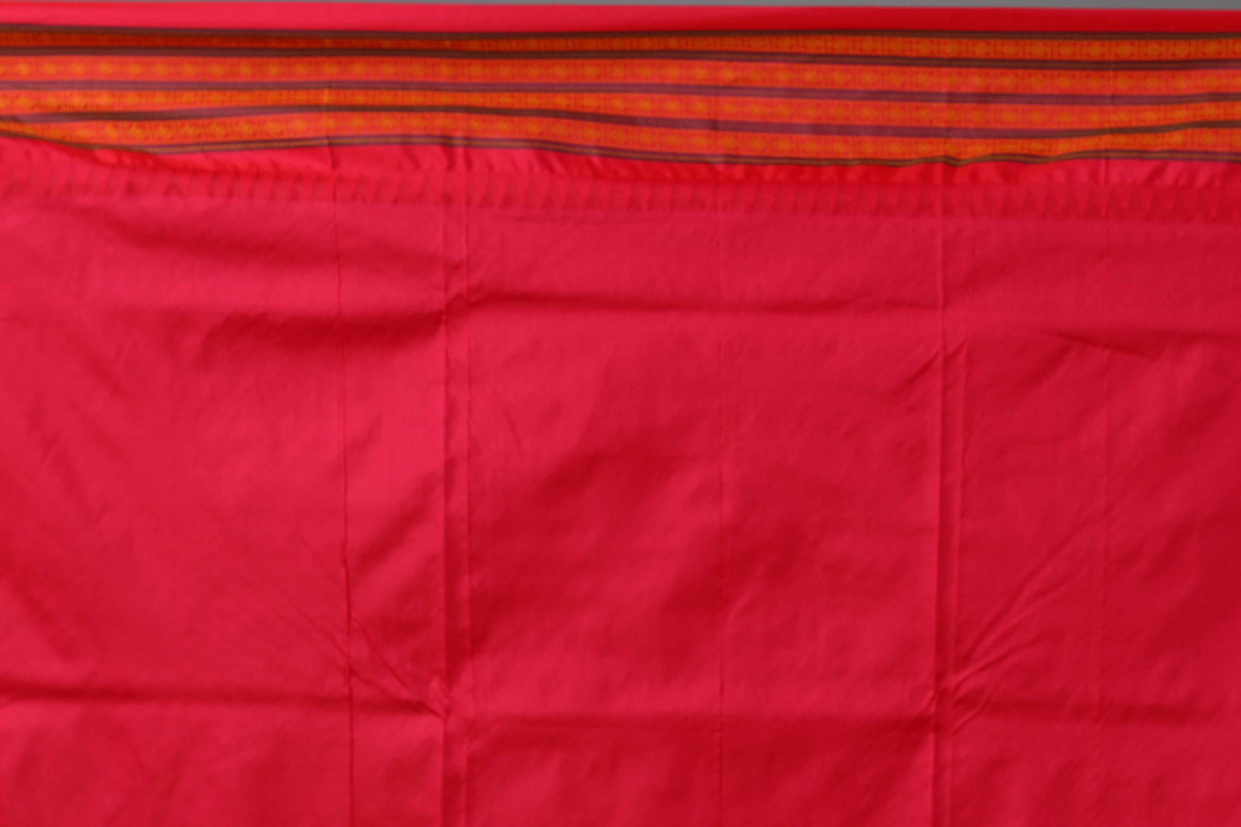 Beige Blended Bomkai Saree