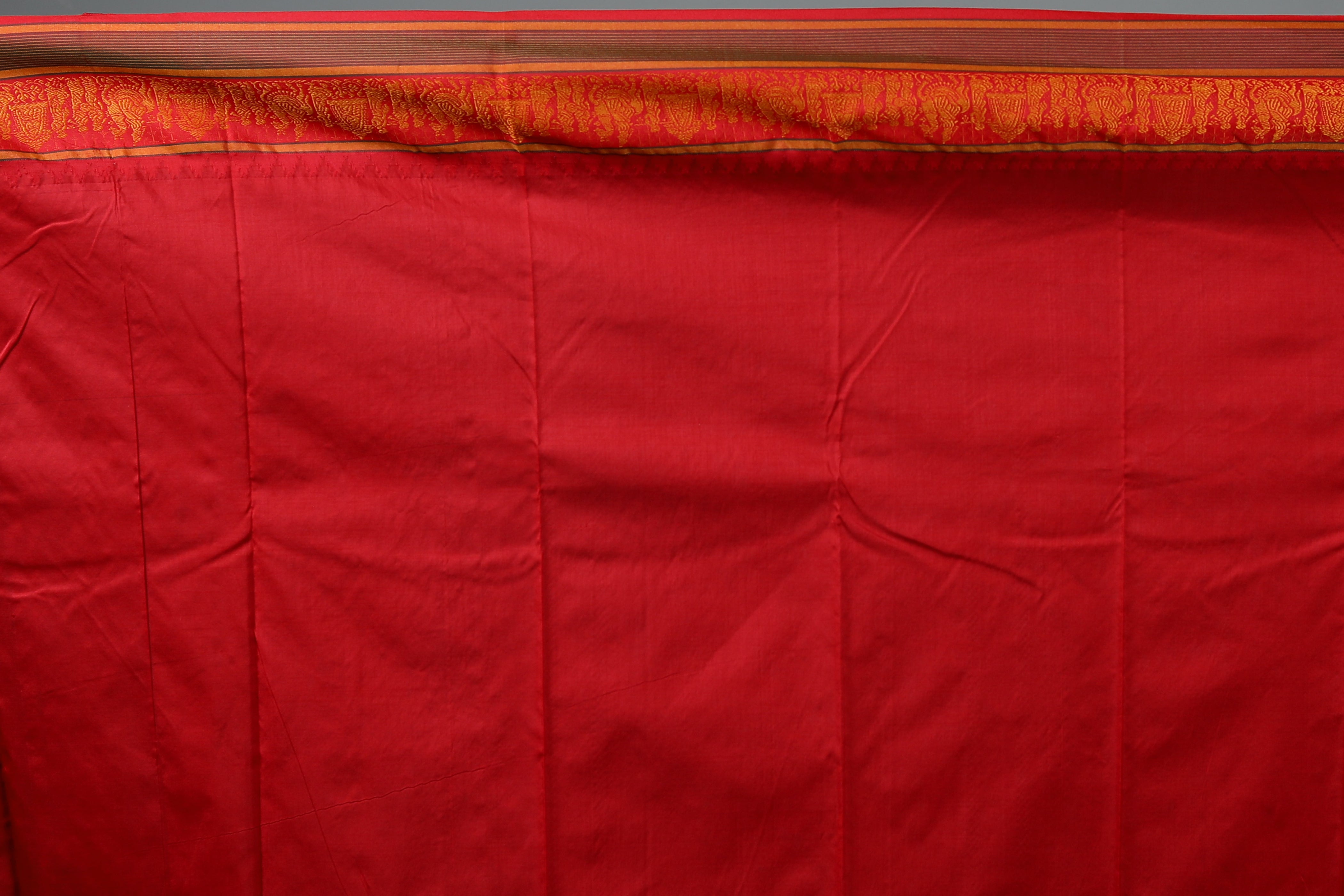 Light Yellow Blended Silk Saree