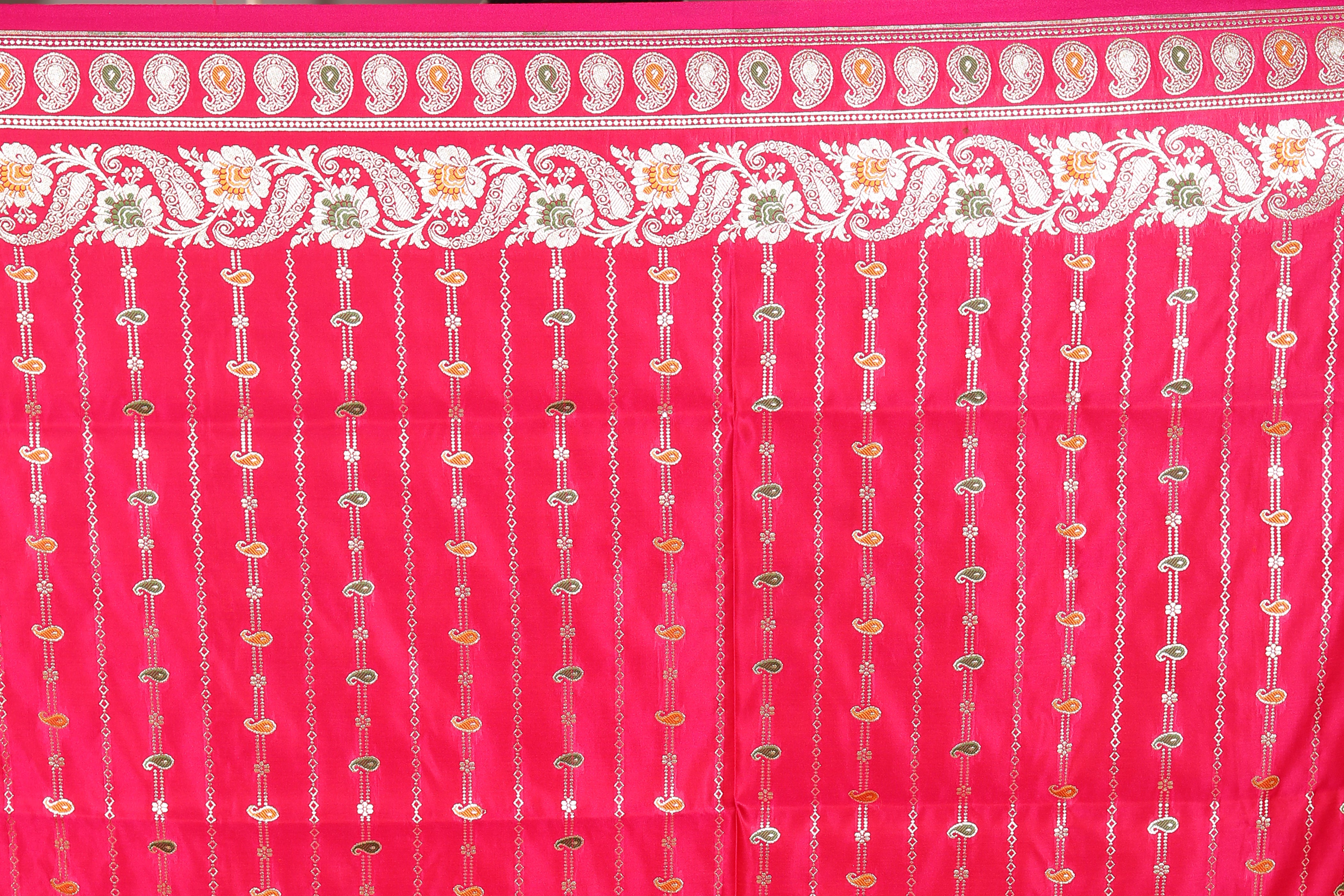 Pink Pure Banarasi Silk Saree - Keya Seth Exclusive