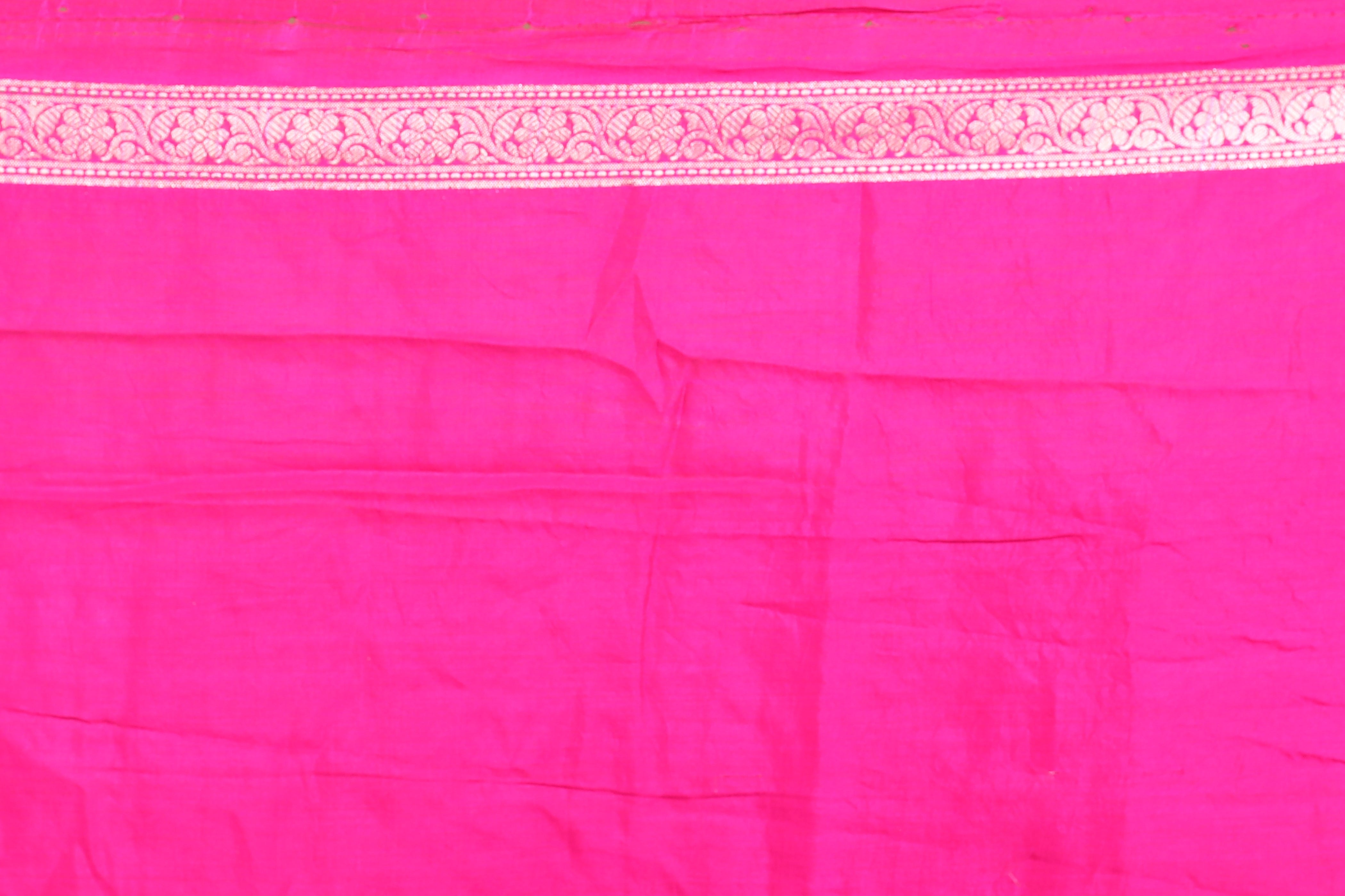 Designer Pink Tussar Saree