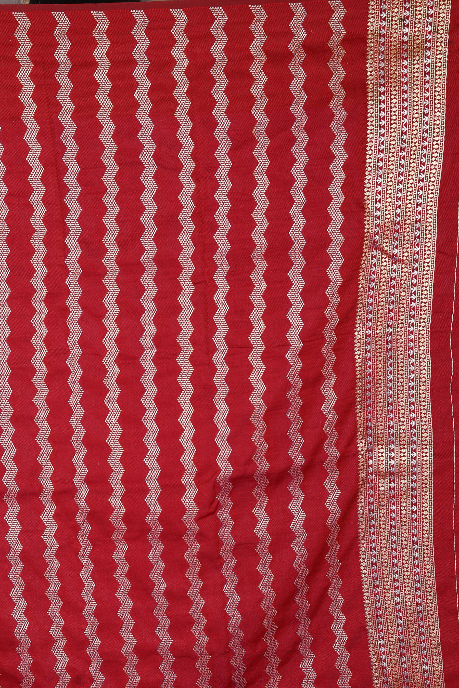 Blue Blended Katan Silk Saree - Keya Seth Exclusive