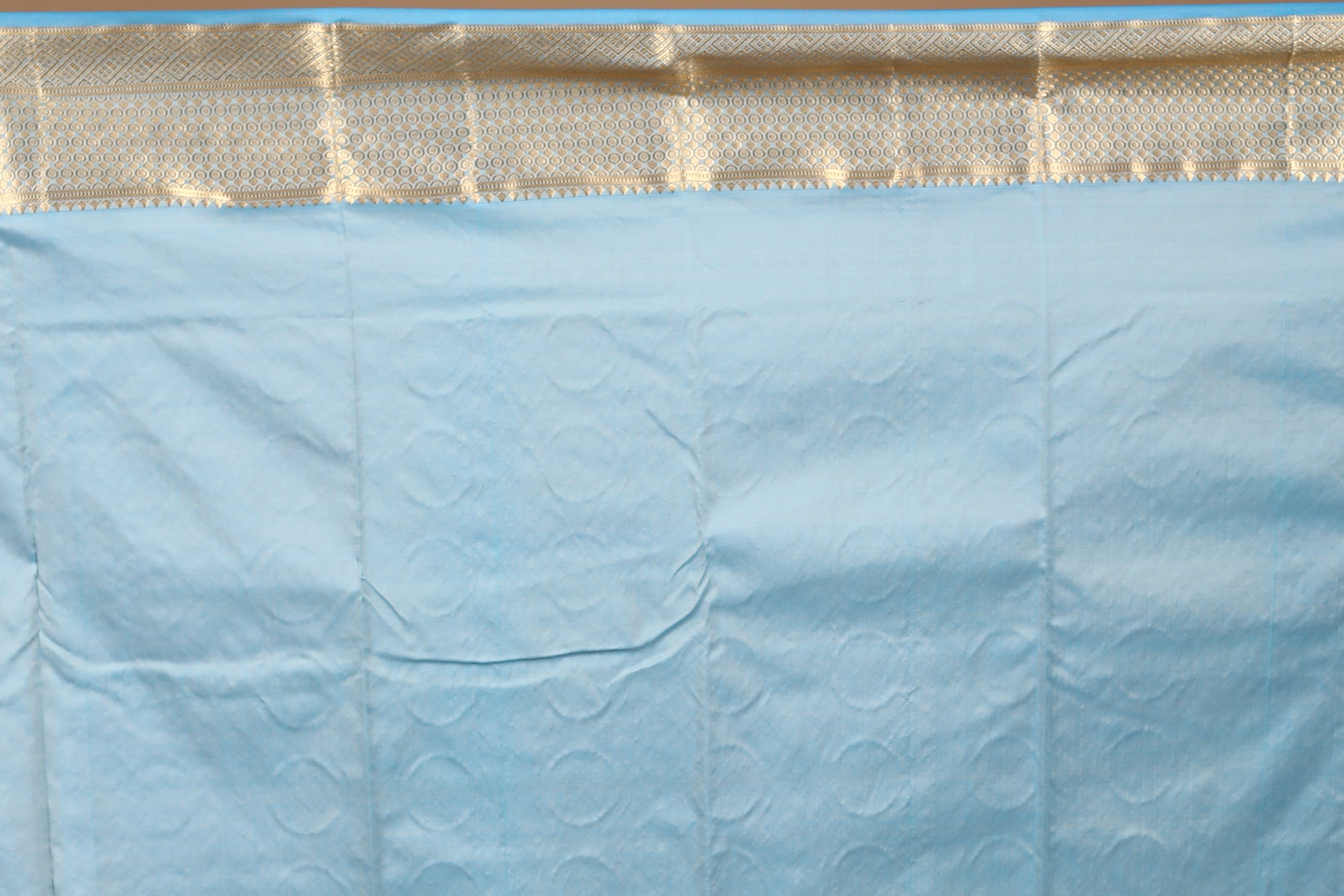 Light Blue Pure Kanjivaram Silk Saree