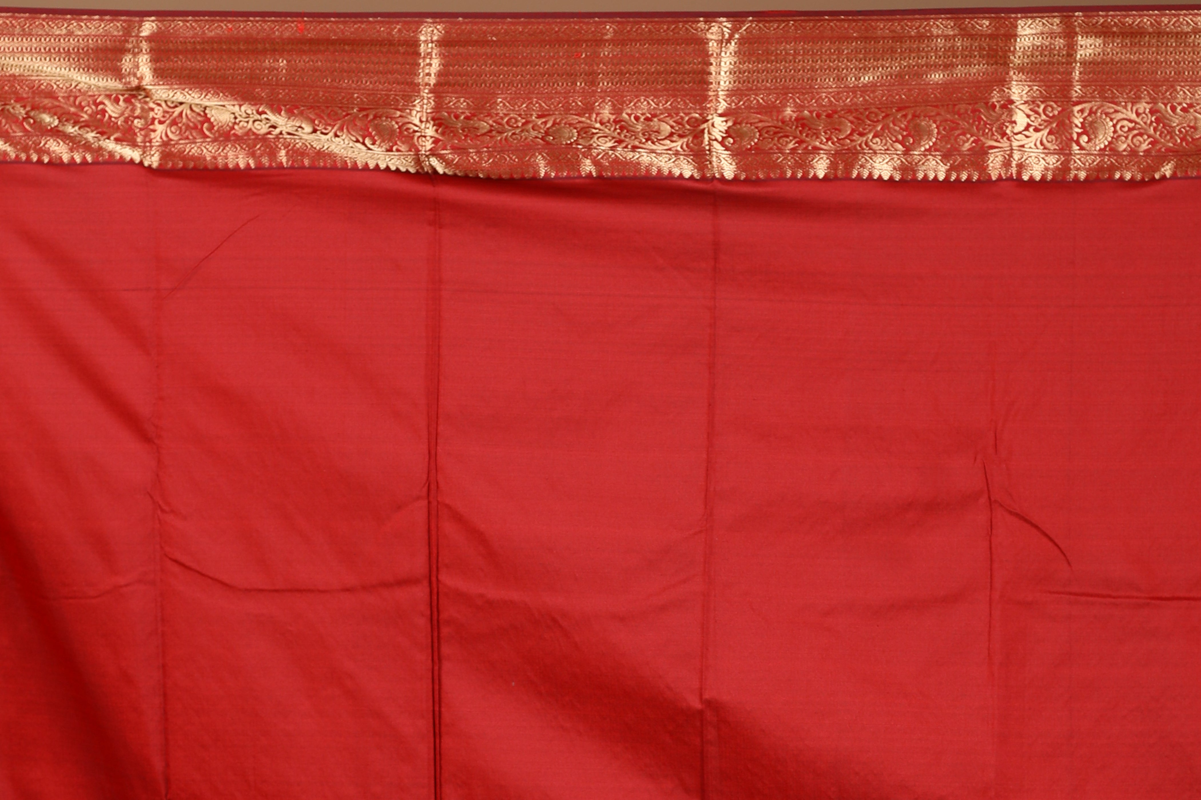 Maroon Pure Kanjivaram Silk Saree