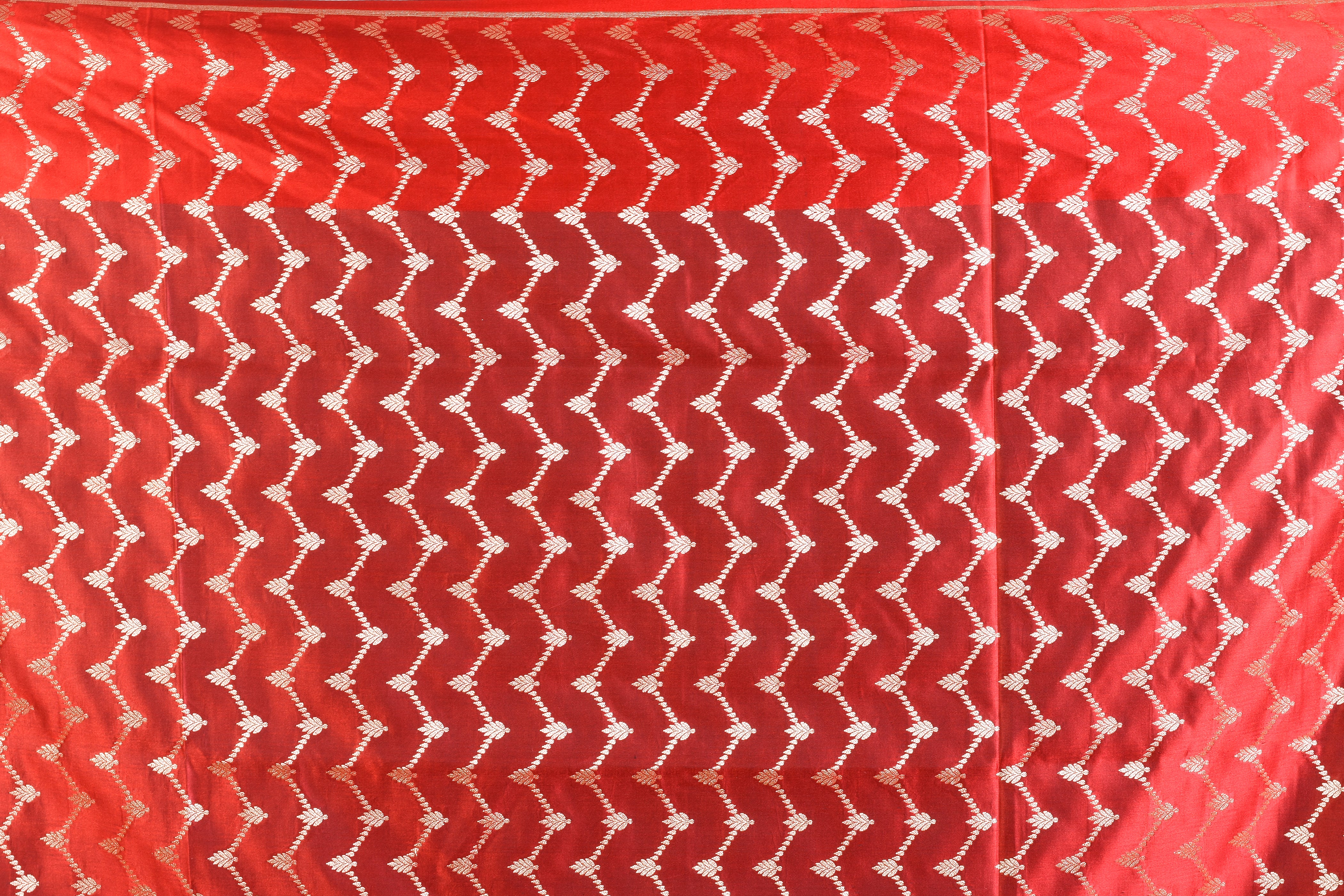 Maroon Mushroo Silk Saree - Keya Seth Exclusive