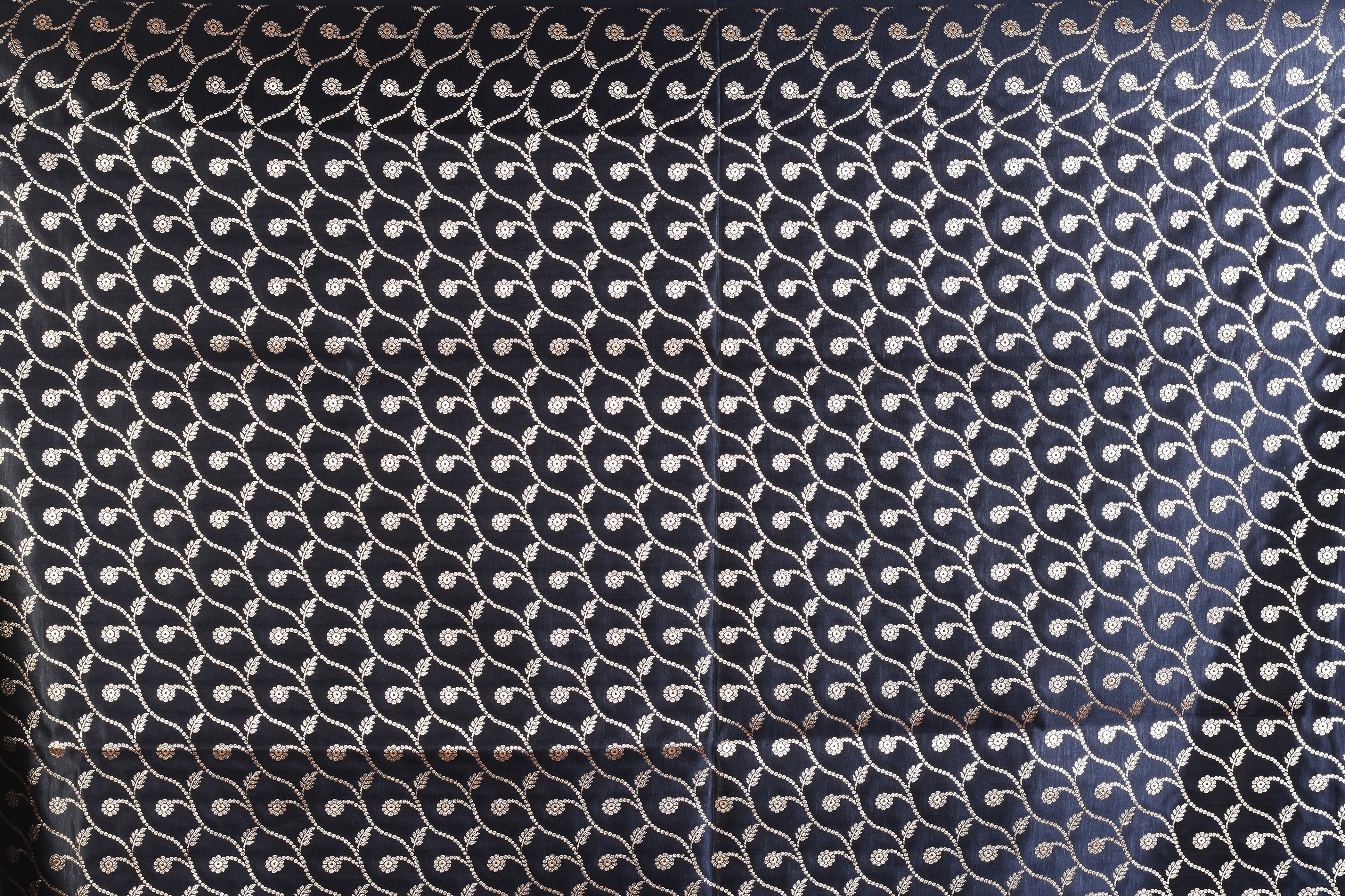 Black Mushroo Silk Saree - Keya Seth Exclusive