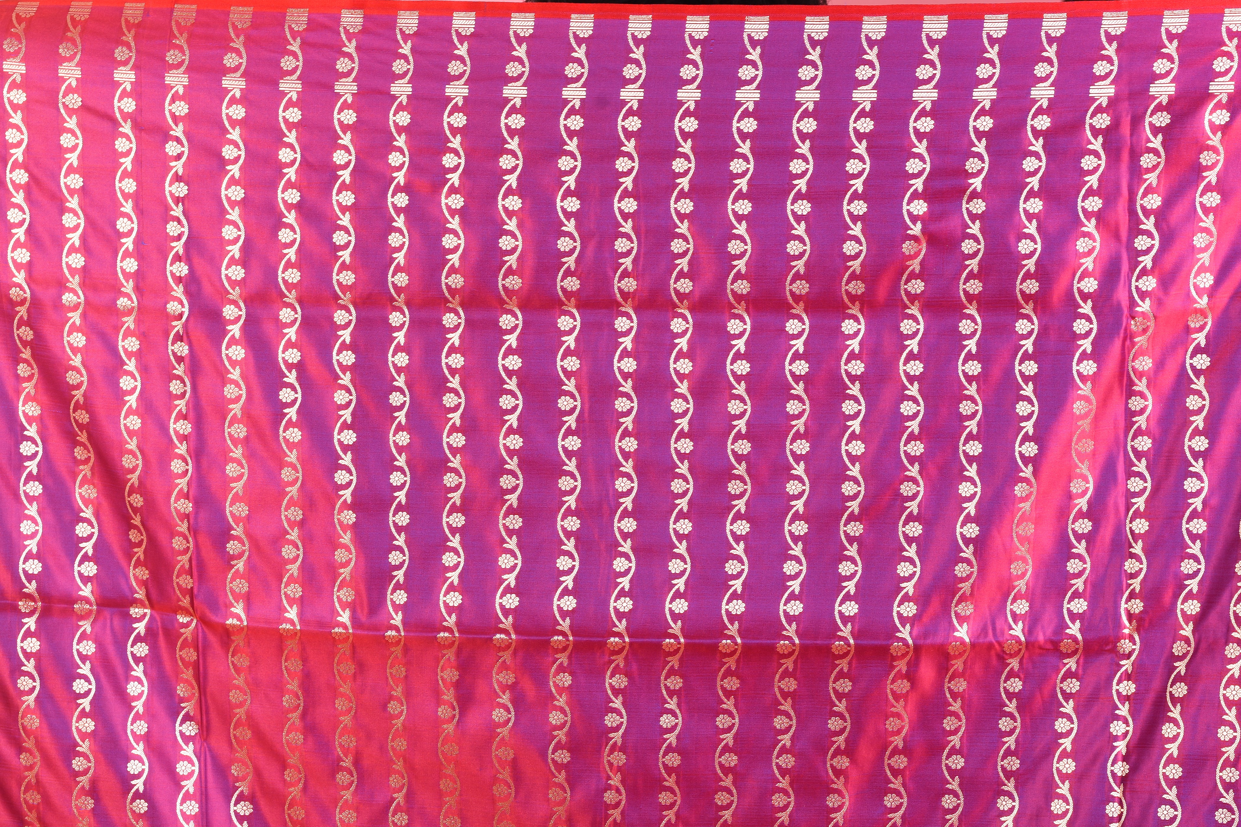 Navy Blue Mushroo Silk Saree - Keya Seth Exclusive