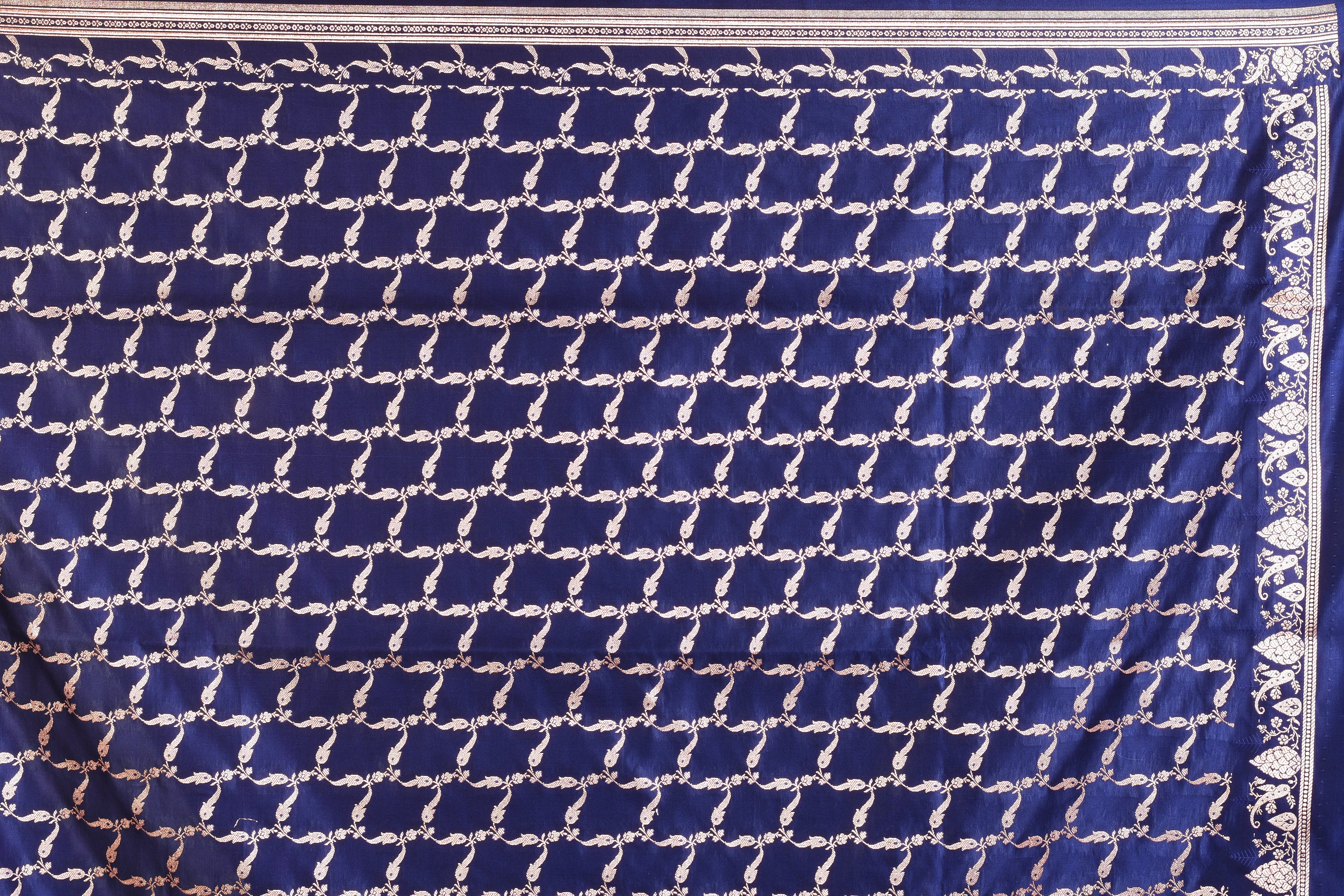 Pink Mushroo Silk Saree - Keya Seth Exclusive