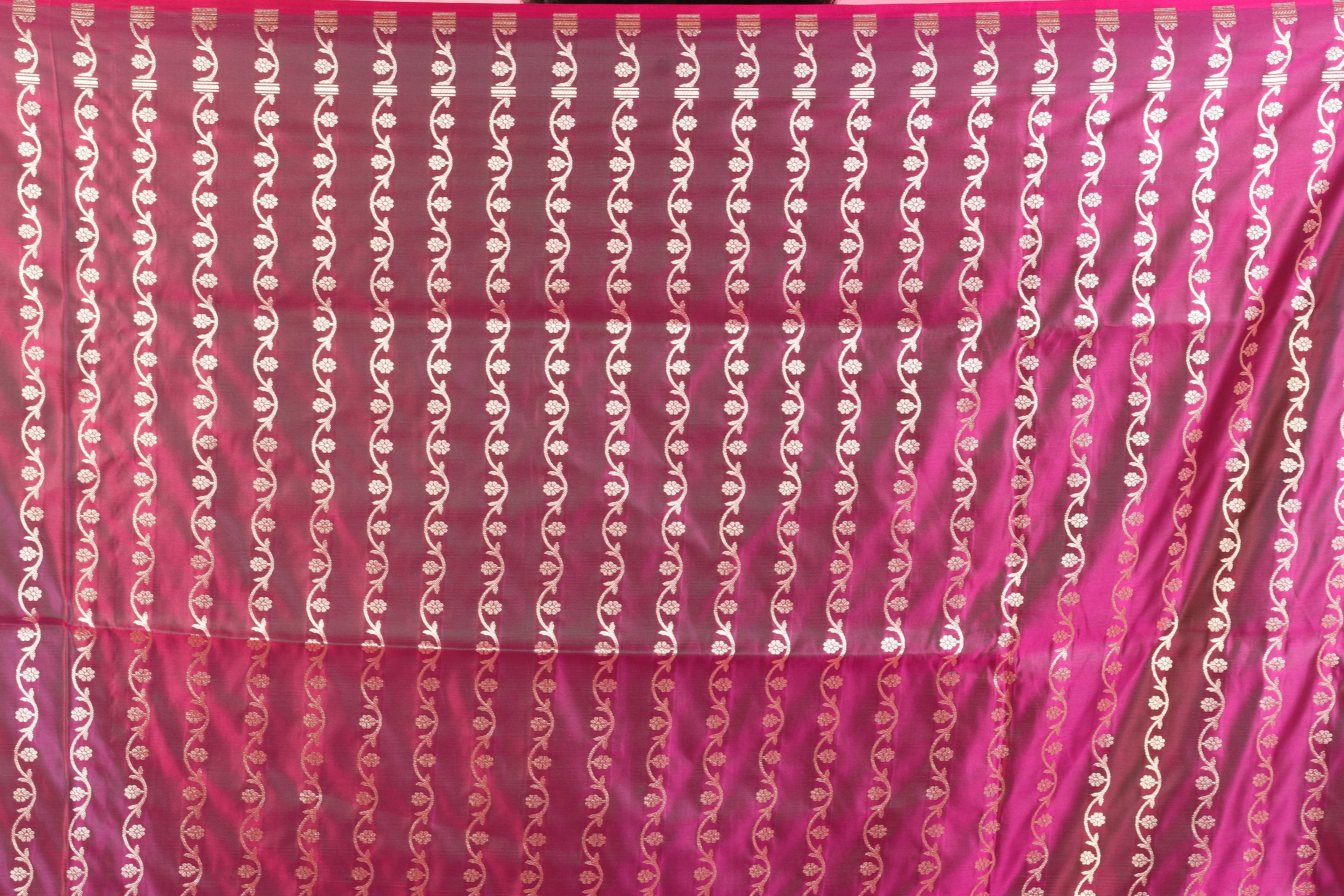 Deep Green Mushroo Silk Saree - Keya Seth Exclusive
