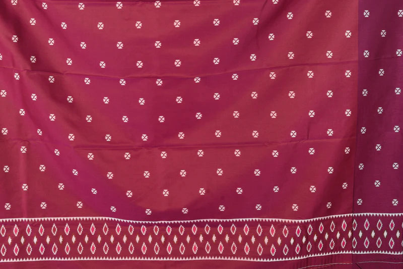 Brown Blended Ikkat Silk Saree - Keya Seth Exclusive