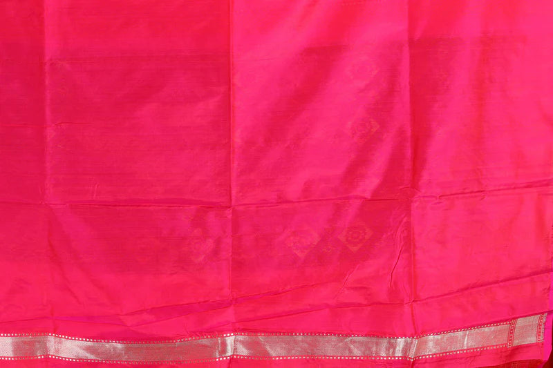 Rani Pure Katan Silk Saree - Keya Seth Exclusive