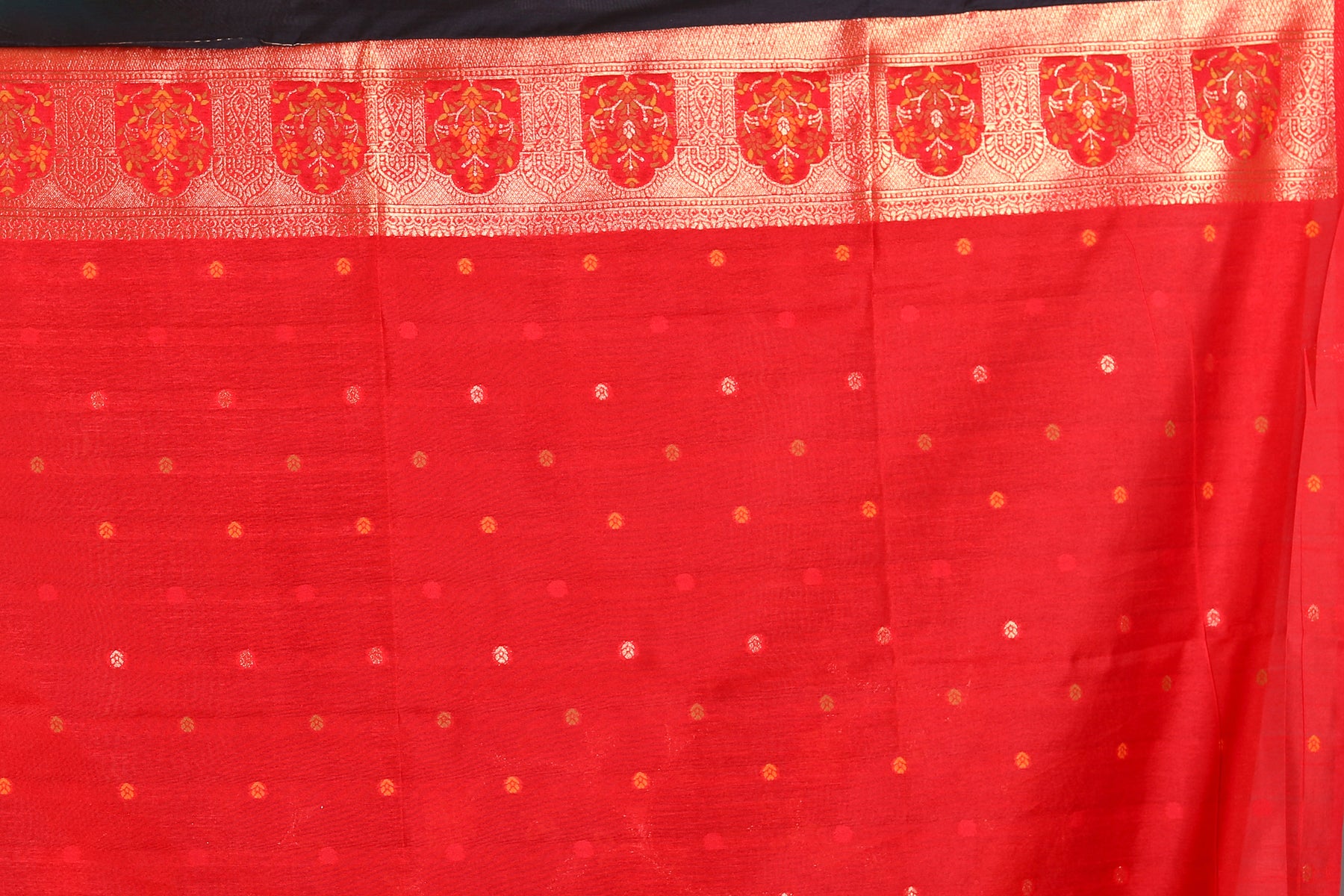 Black Blended Khaddi Saree - Keya Seth Exclusive