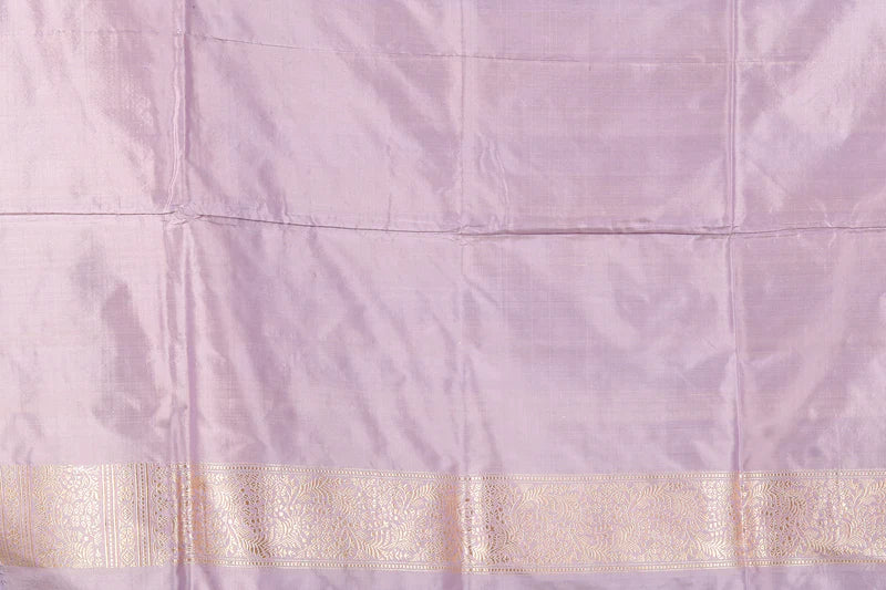 Lavender Pure Katan Silk Saree - Keya Seth Exclusive