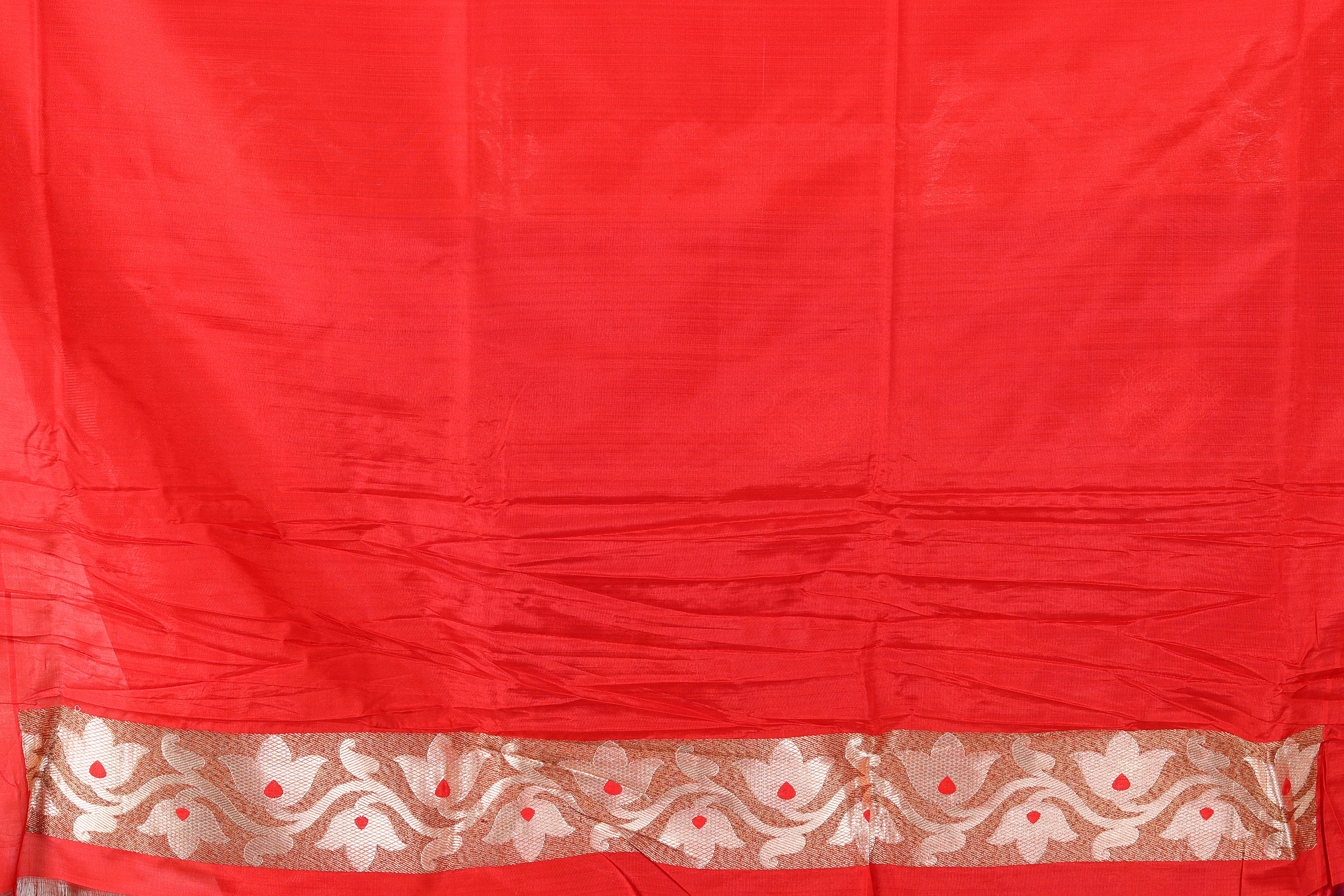 Royal Blue Pure Katan Silk Saree - Keya Seth Exclusive
