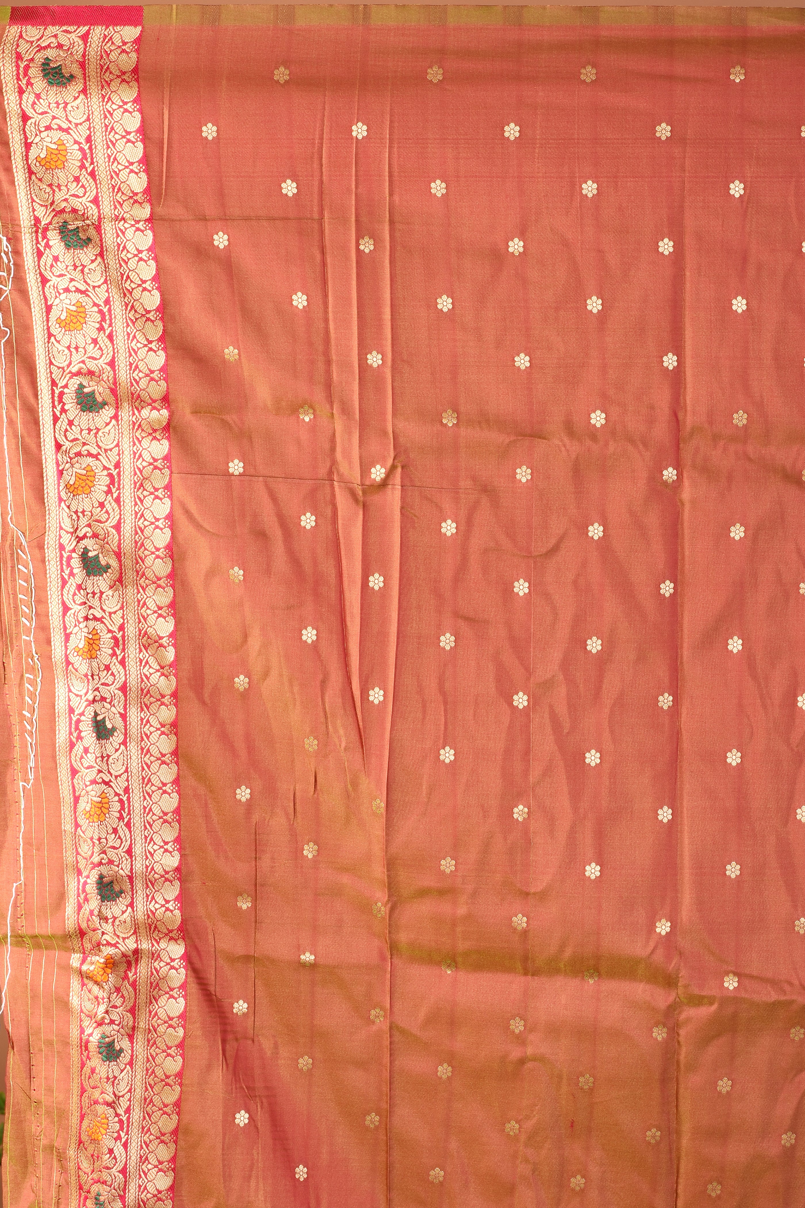 Green Blended Katan Silk Saree - Keya Seth Exclusive