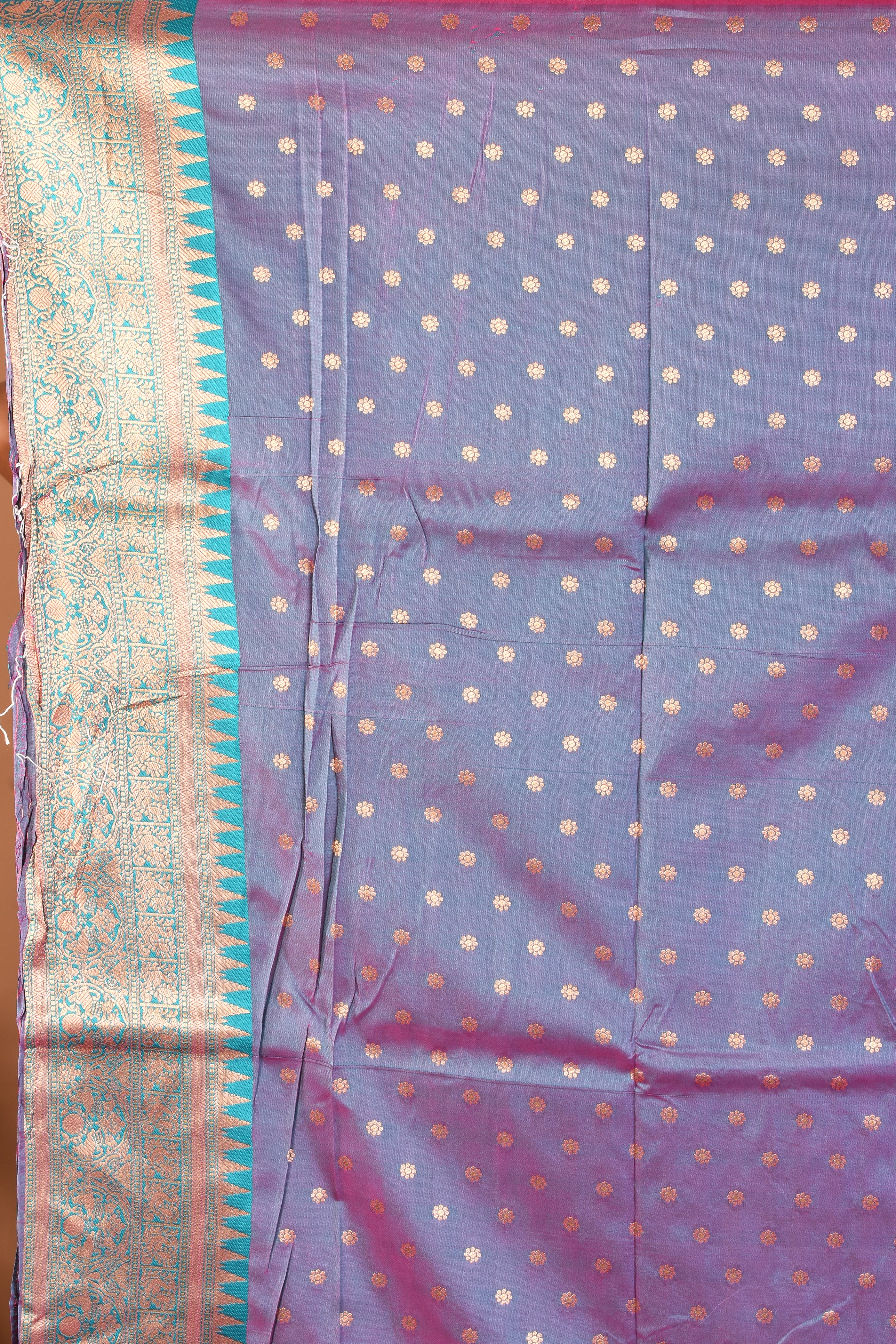 Pink Blended Katan Silk Saree - Keya Seth Exclusive