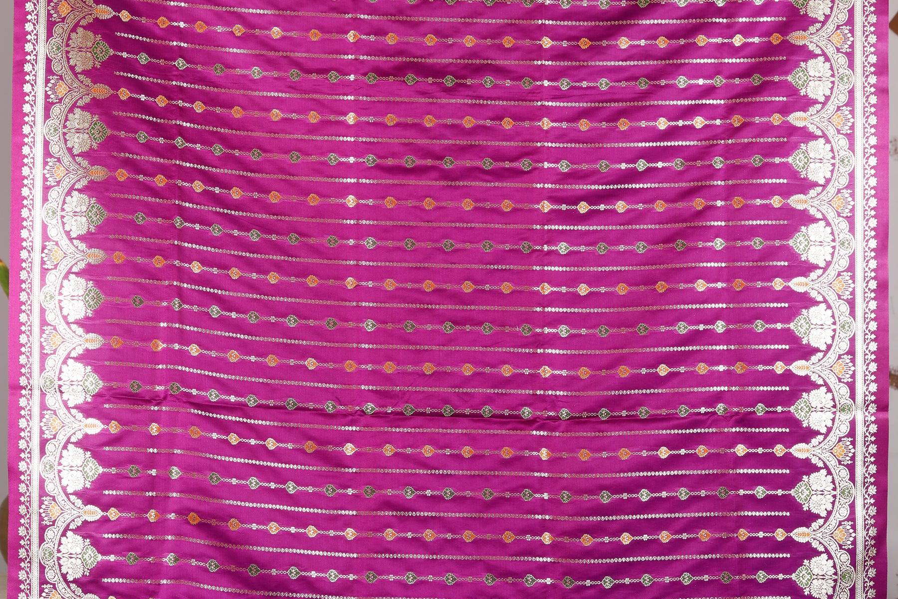 Purple Pure Banarasi Silk Saree - Keya Seth Exclusive