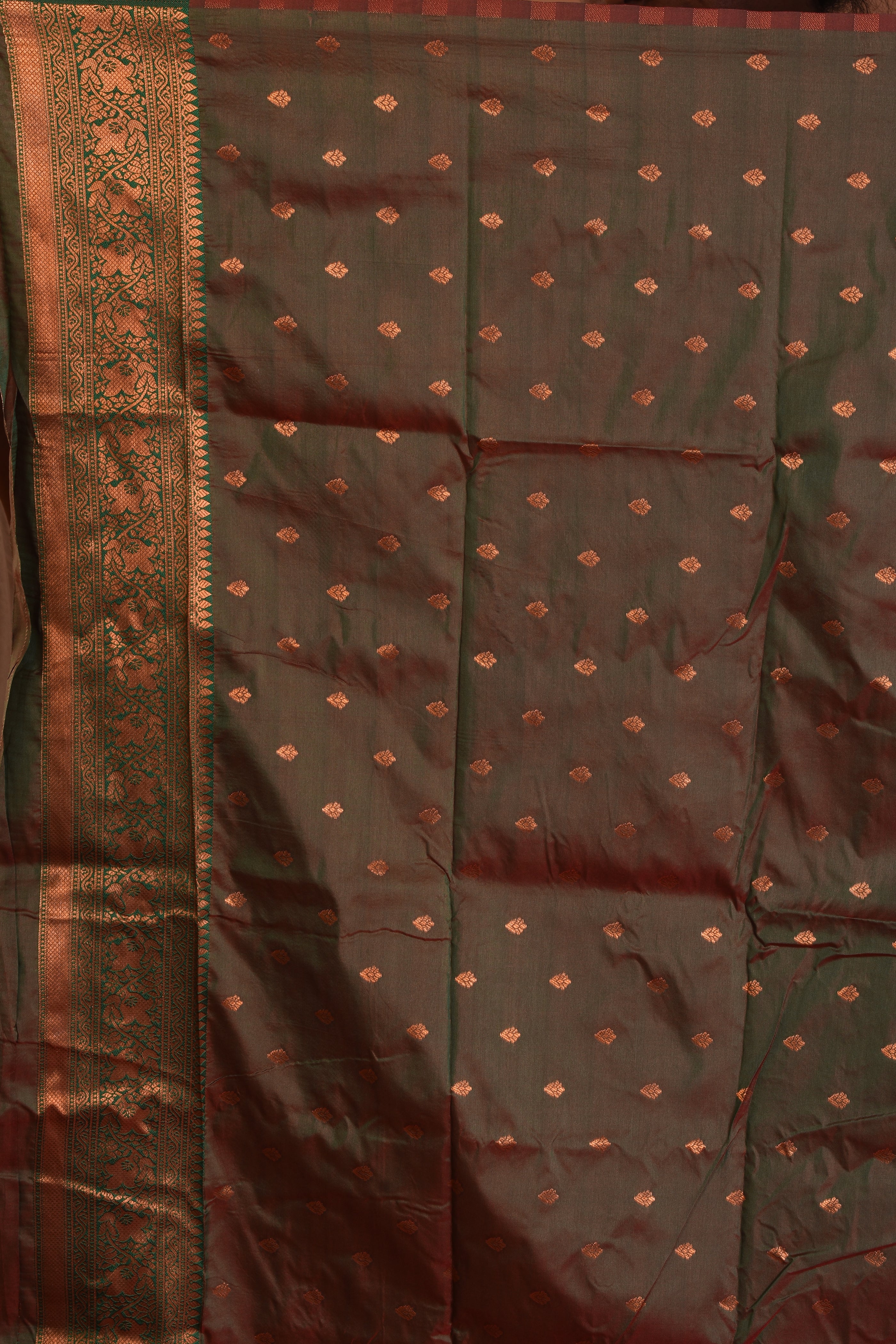 Pink Mushroo Silk Saree - Keya Seth Exclusive